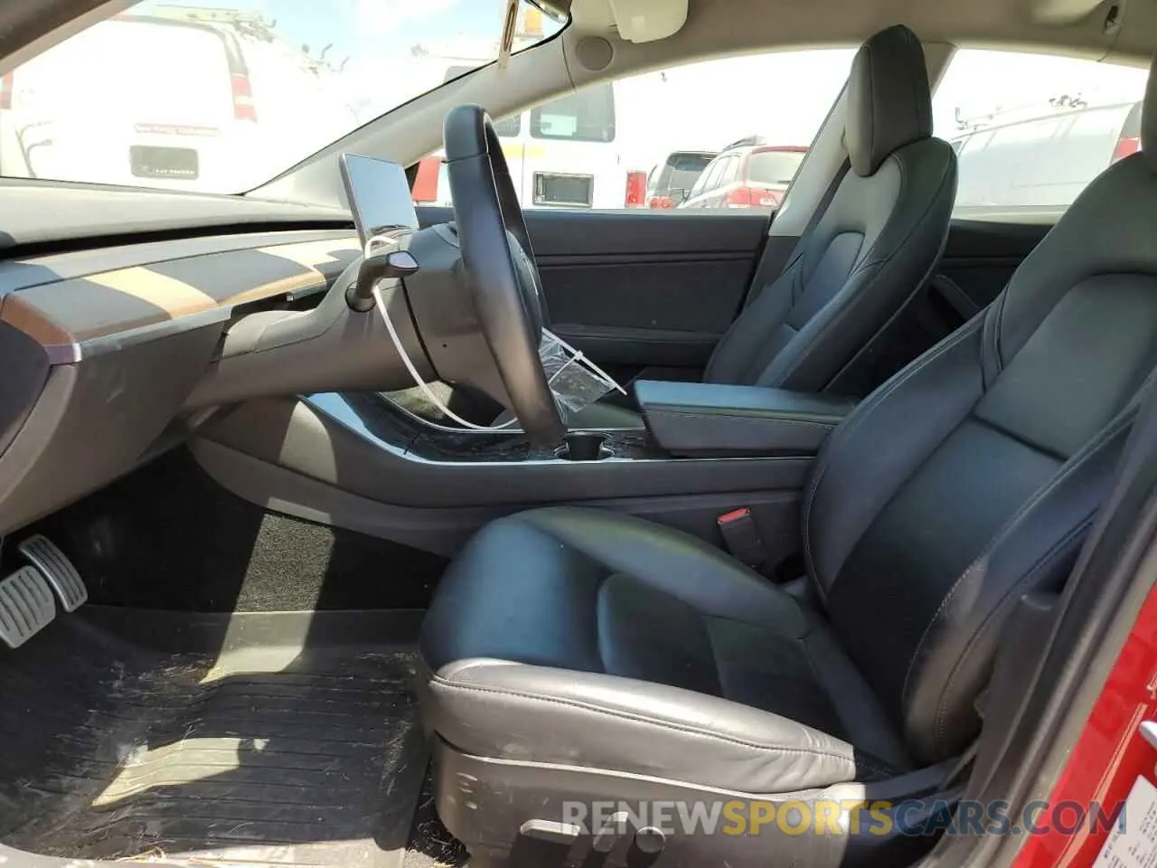 7 Photograph of a damaged car 5YJ3E1EB3KF392958 TESLA MODEL 3 2019