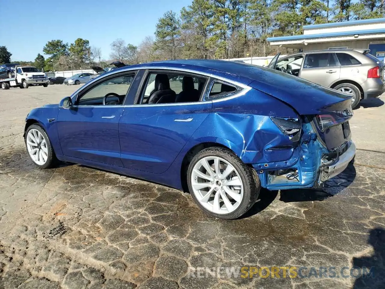 2 Фотография поврежденного автомобиля 5YJ3E1EB3KF423142 TESLA MODEL 3 2019