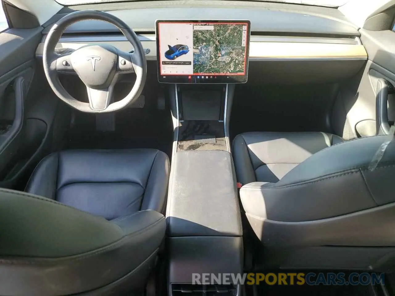 8 Фотография поврежденного автомобиля 5YJ3E1EB3KF423142 TESLA MODEL 3 2019