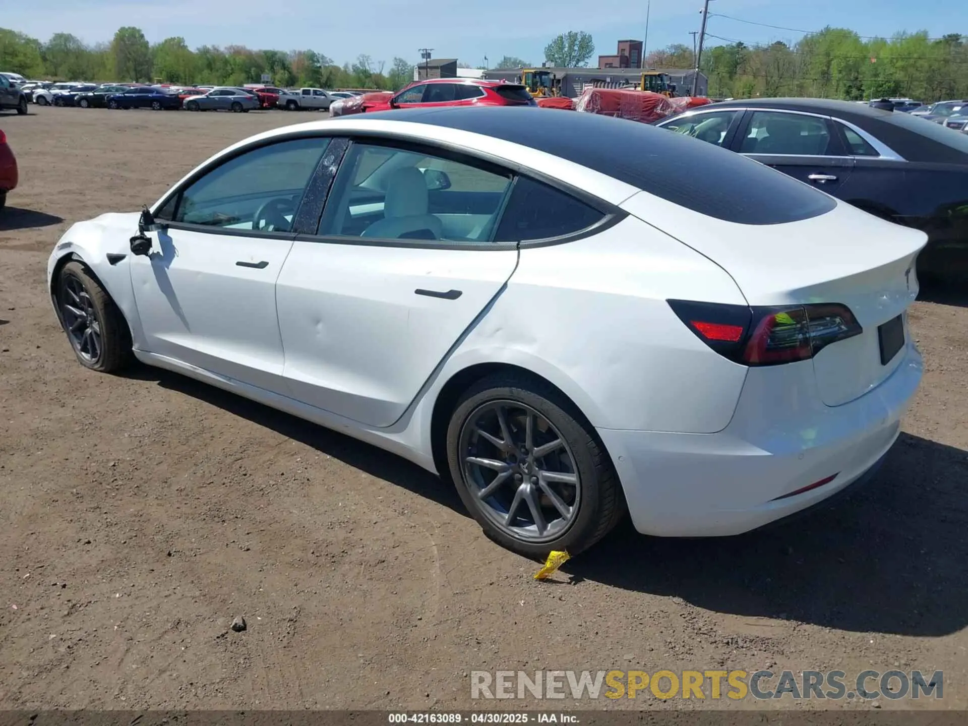 3 Photograph of a damaged car 5YJ3E1EB3KF450602 TESLA MODEL 3 2019