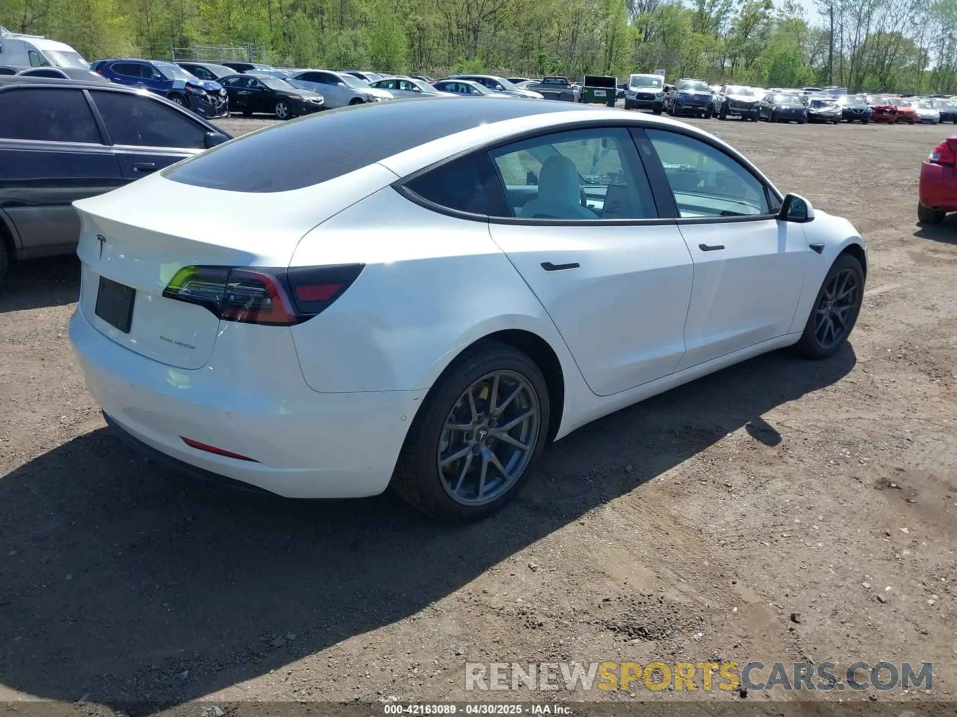 4 Photograph of a damaged car 5YJ3E1EB3KF450602 TESLA MODEL 3 2019