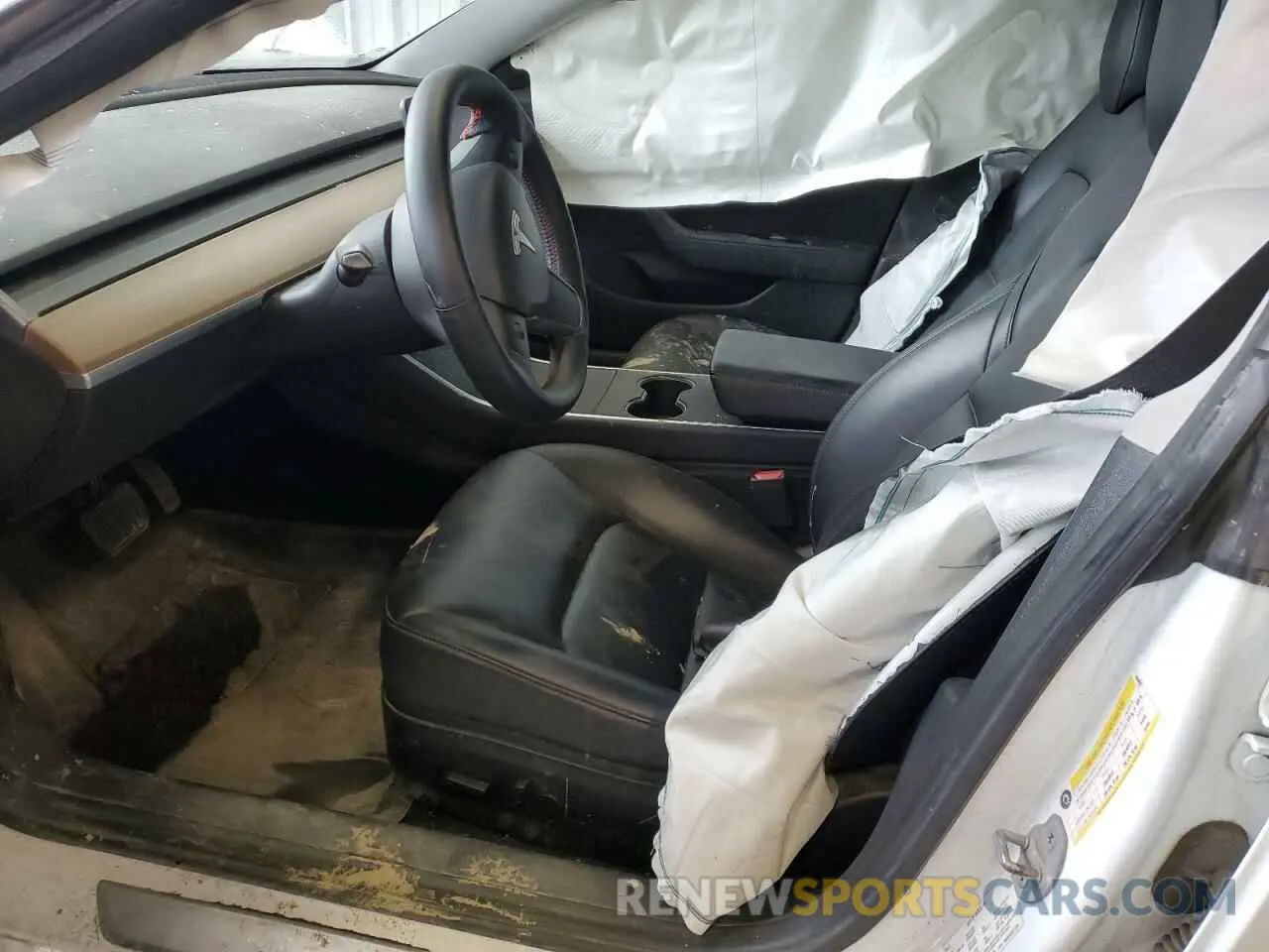 7 Photograph of a damaged car 5YJ3E1EB3KF494292 TESLA MODEL 3 2019