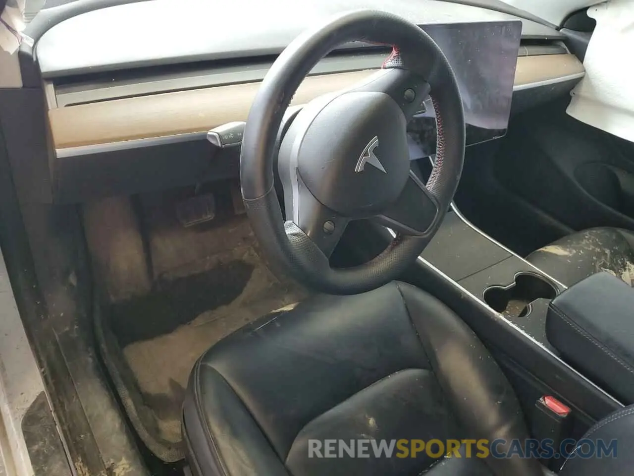 8 Photograph of a damaged car 5YJ3E1EB3KF494292 TESLA MODEL 3 2019
