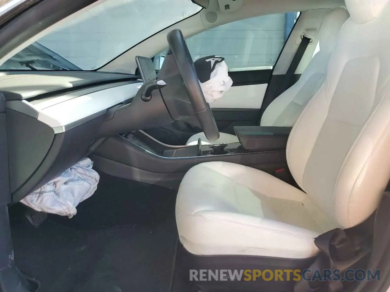 7 Photograph of a damaged car 5YJ3E1EB3KF513035 TESLA MODEL 3 2019