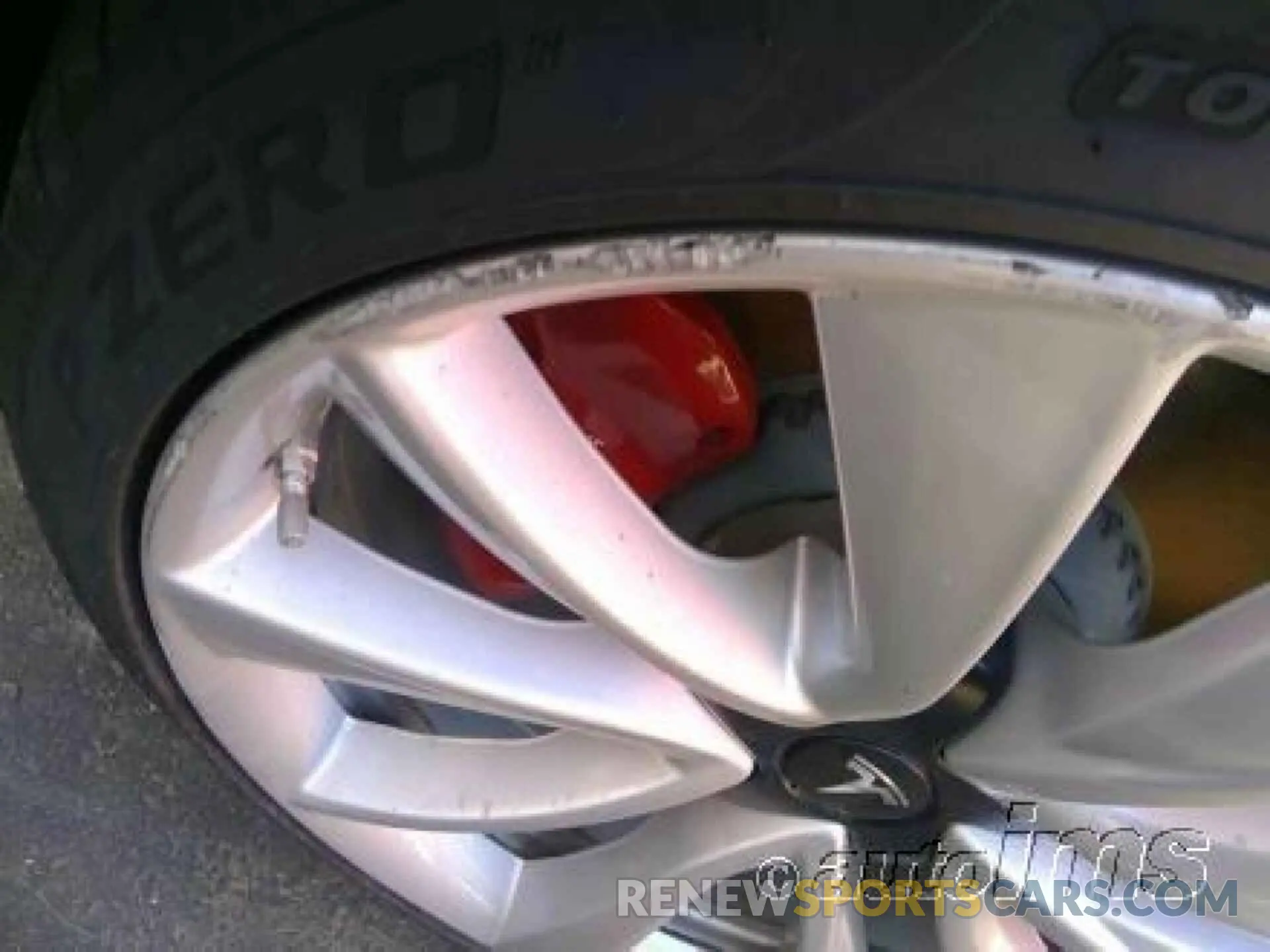 1 Photograph of a damaged car 5YJ3E1EB3KF526805 TESLA MODEL 3 2019