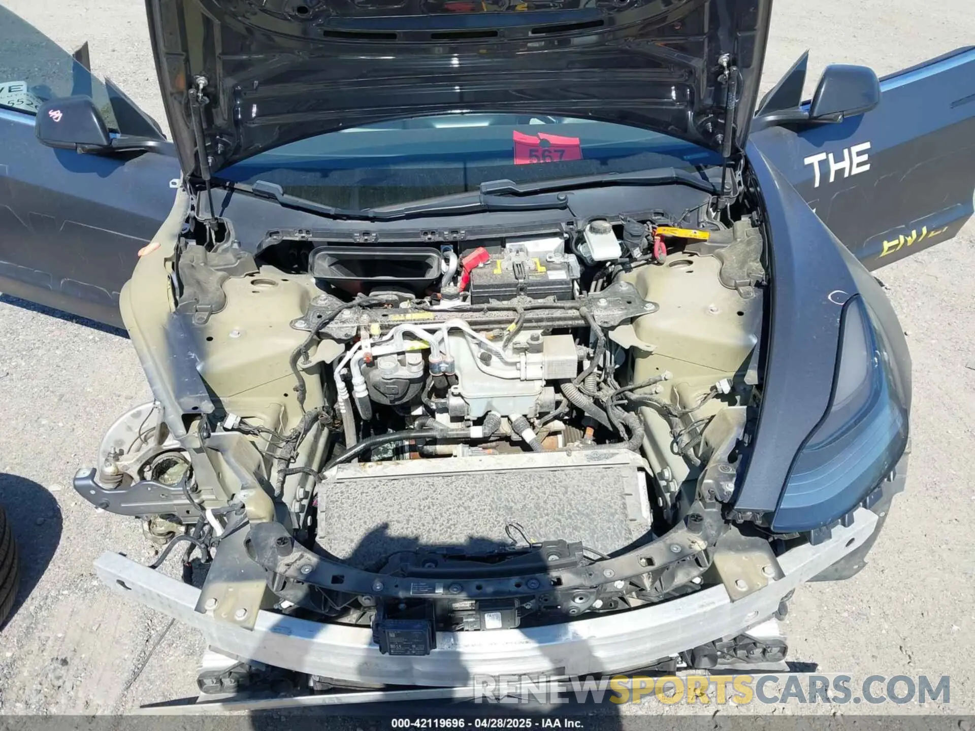 10 Photograph of a damaged car 5YJ3E1EB4KF209793 TESLA MODEL 3 2019
