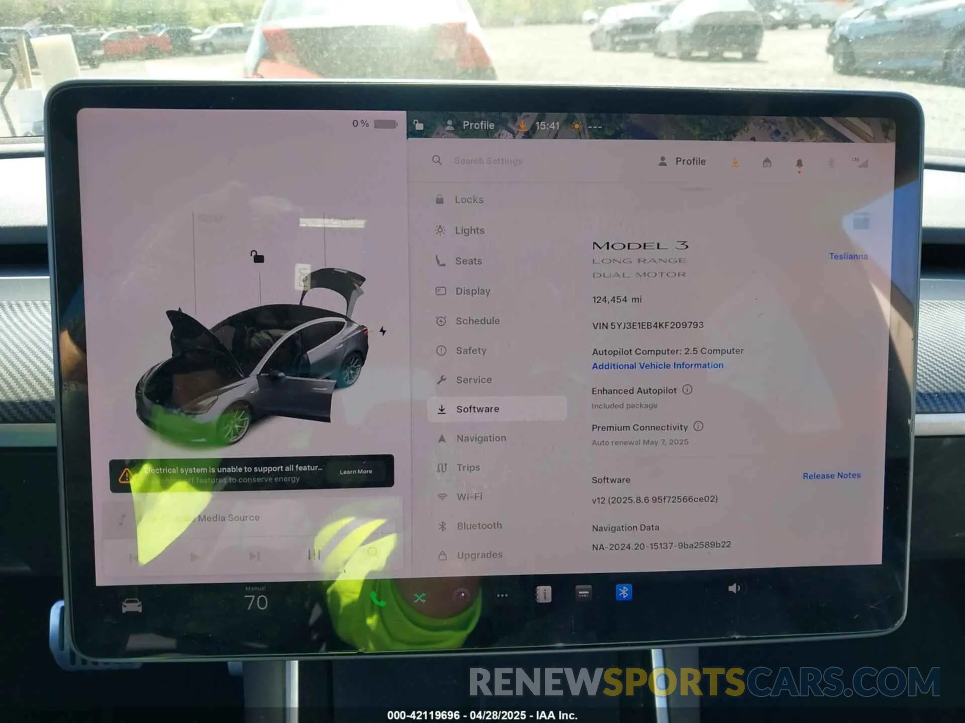 18 Photograph of a damaged car 5YJ3E1EB4KF209793 TESLA MODEL 3 2019
