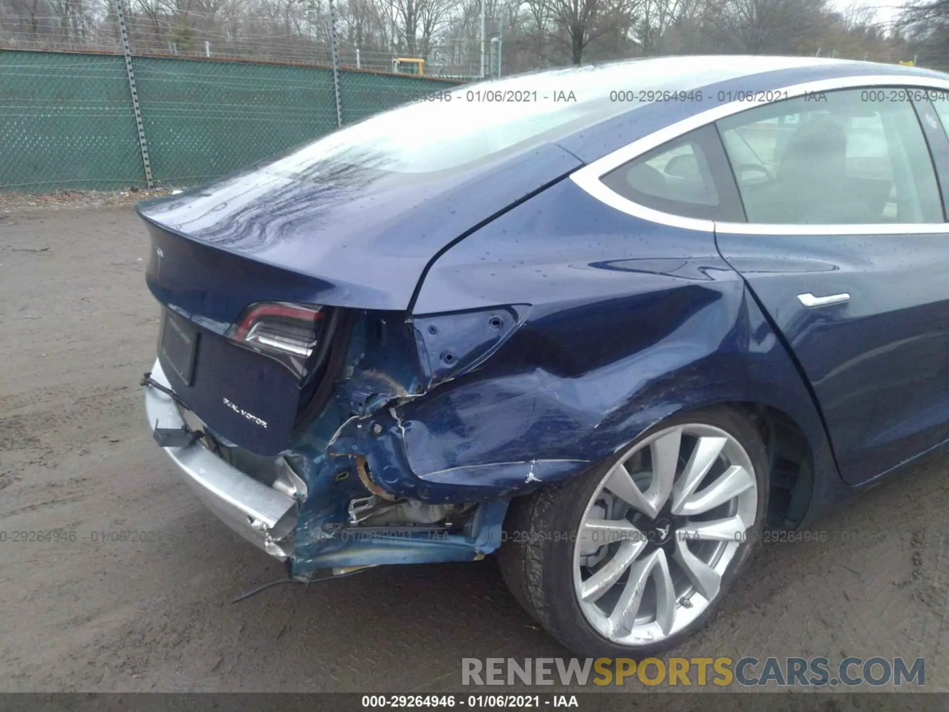 6 Photograph of a damaged car 5YJ3E1EB4KF365509 TESLA MODEL 3 2019