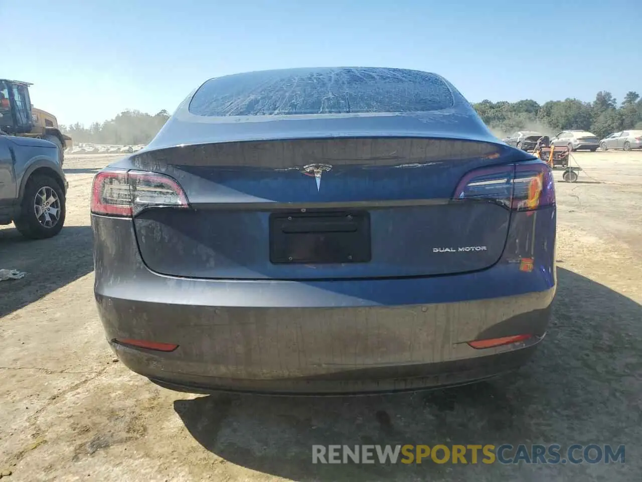 6 Photograph of a damaged car 5YJ3E1EB4KF421352 TESLA MODEL 3 2019