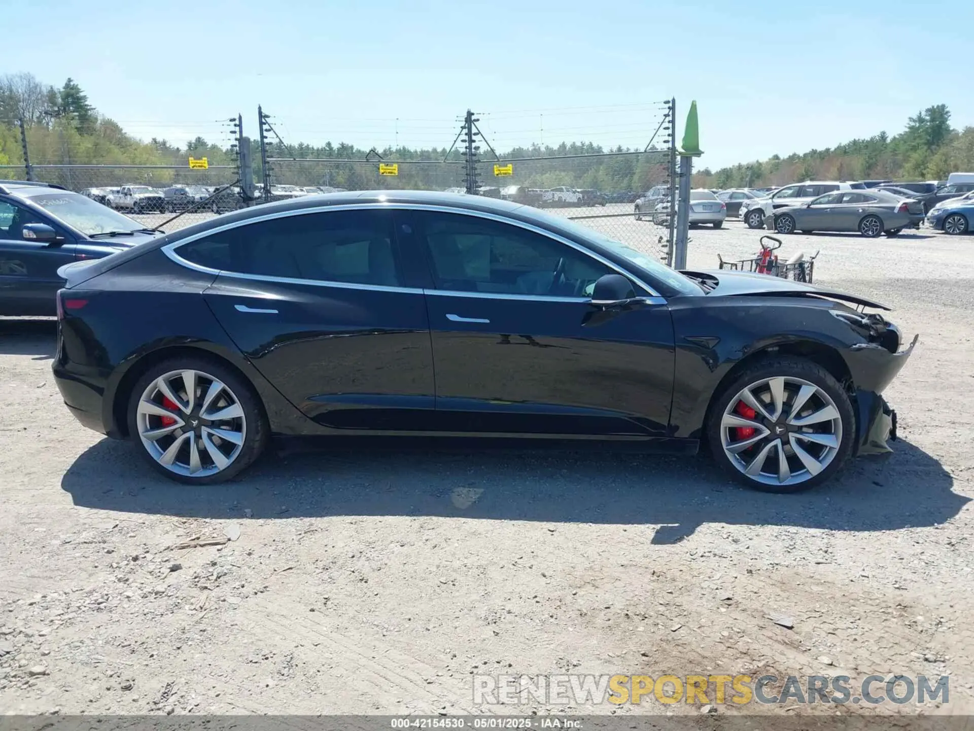 13 Фотография поврежденного автомобиля 5YJ3E1EB4KF438846 TESLA MODEL 3 2019
