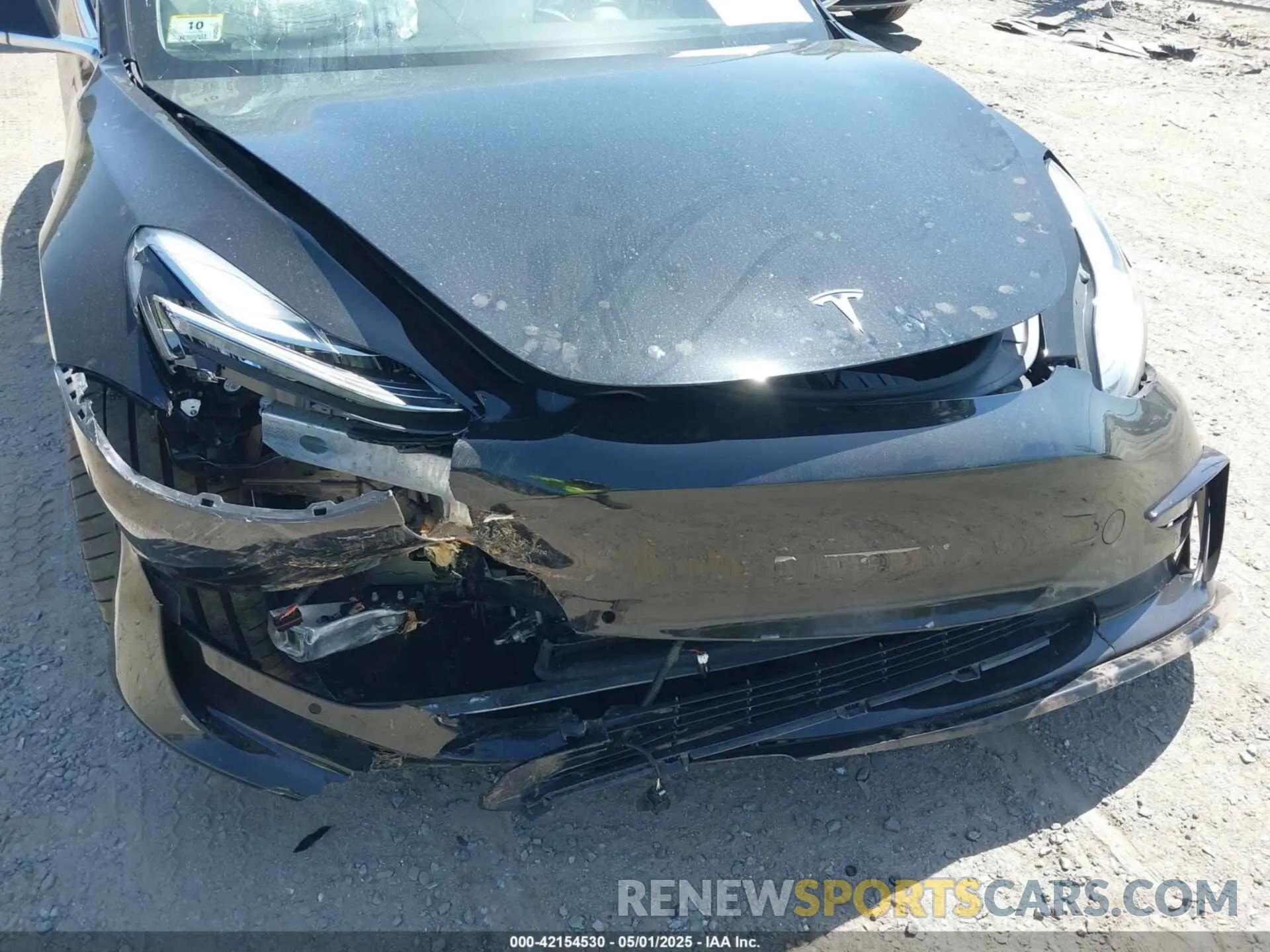 6 Фотография поврежденного автомобиля 5YJ3E1EB4KF438846 TESLA MODEL 3 2019