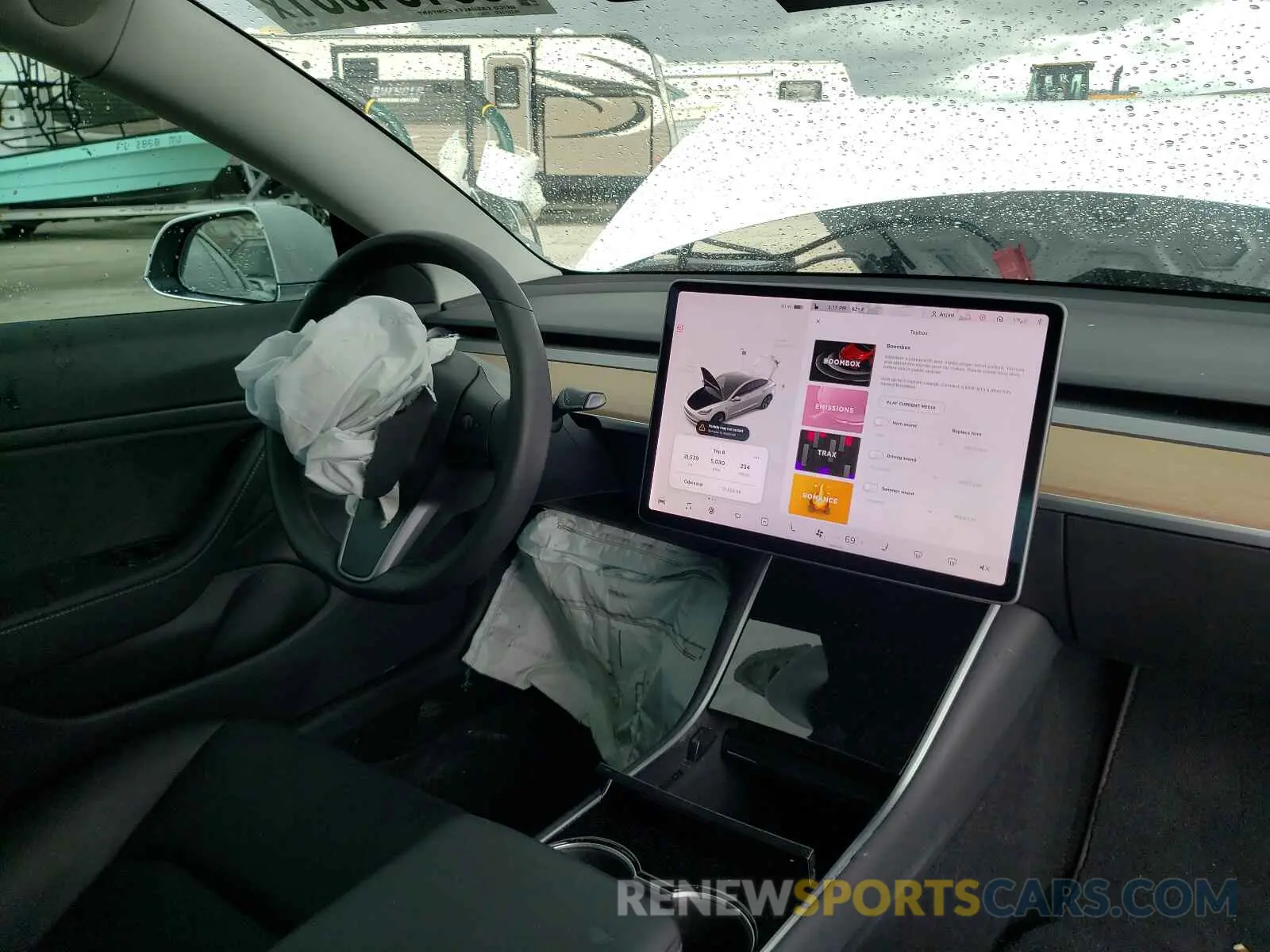 9 Photograph of a damaged car 5YJ3E1EB4KF441875 TESLA MODEL 3 2019