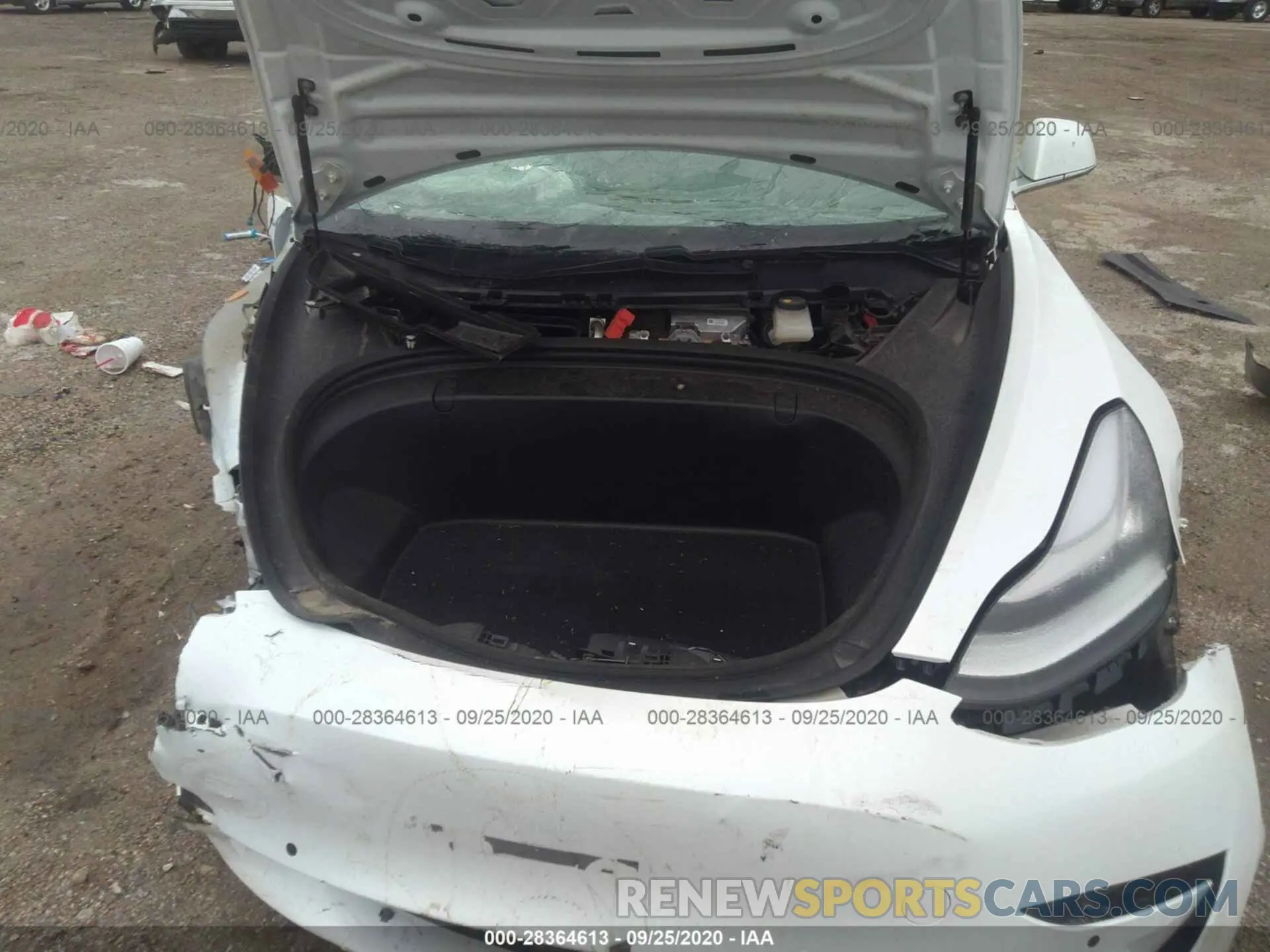 10 Photograph of a damaged car 5YJ3E1EB4KF453105 TESLA MODEL 3 2019