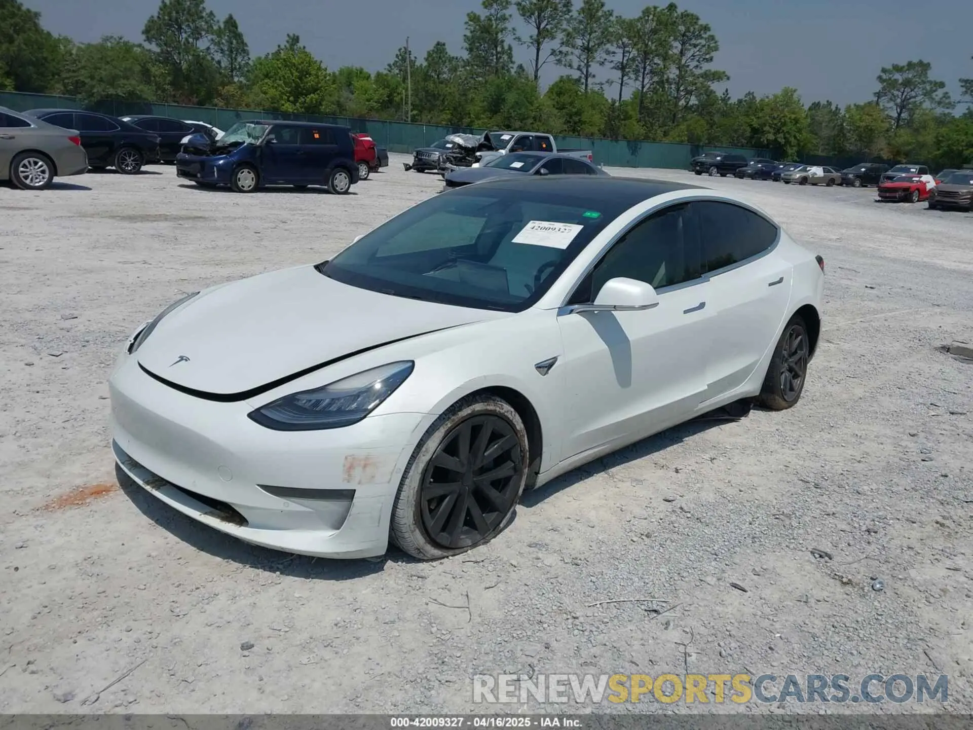2 Фотография поврежденного автомобиля 5YJ3E1EB4KF494432 TESLA MODEL 3 2019