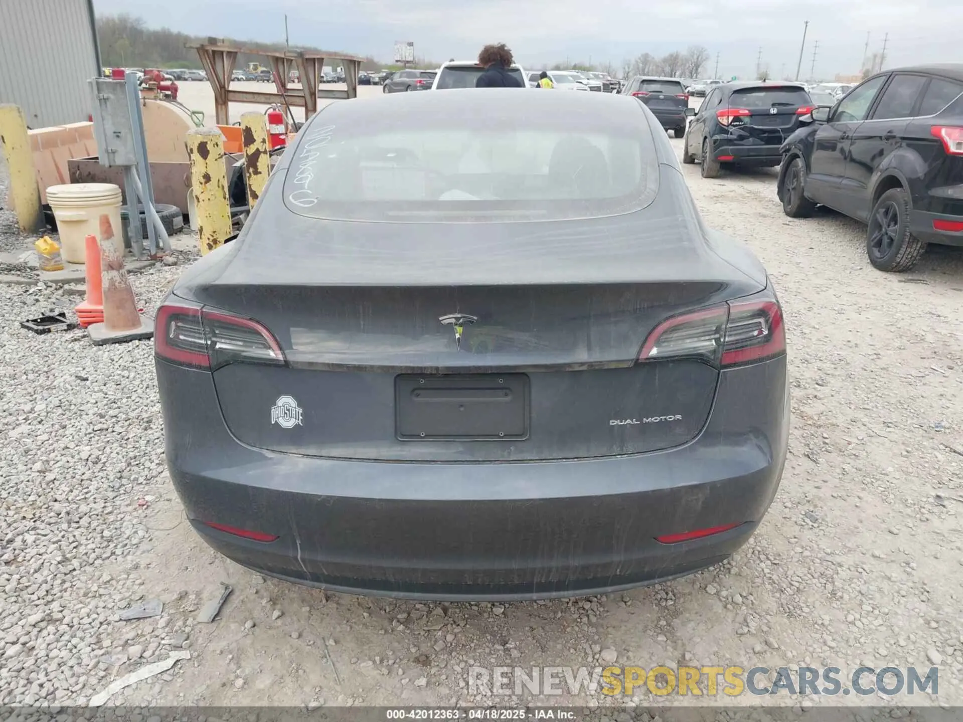 15 Фотография поврежденного автомобиля 5YJ3E1EB5KF205896 TESLA MODEL 3 2019