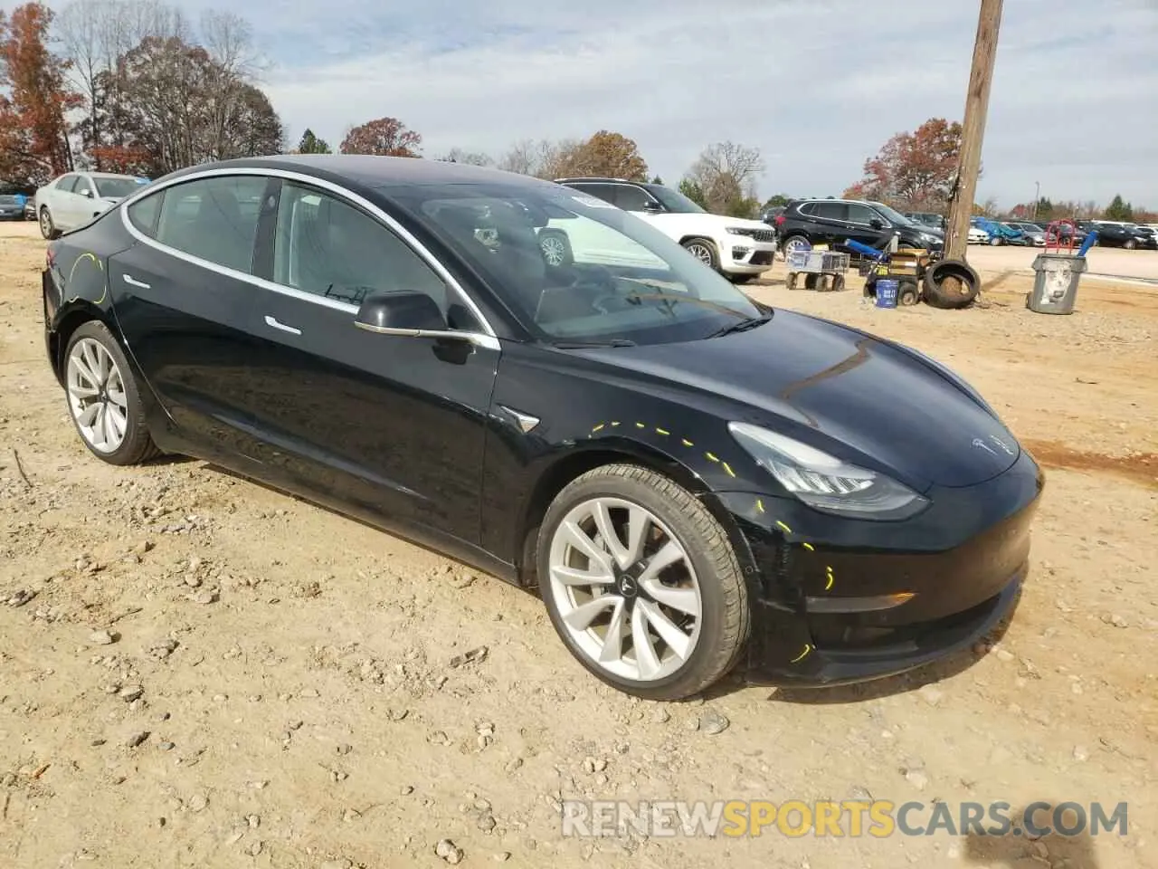 4 Photograph of a damaged car 5YJ3E1EB5KF364580 TESLA MODEL 3 2019