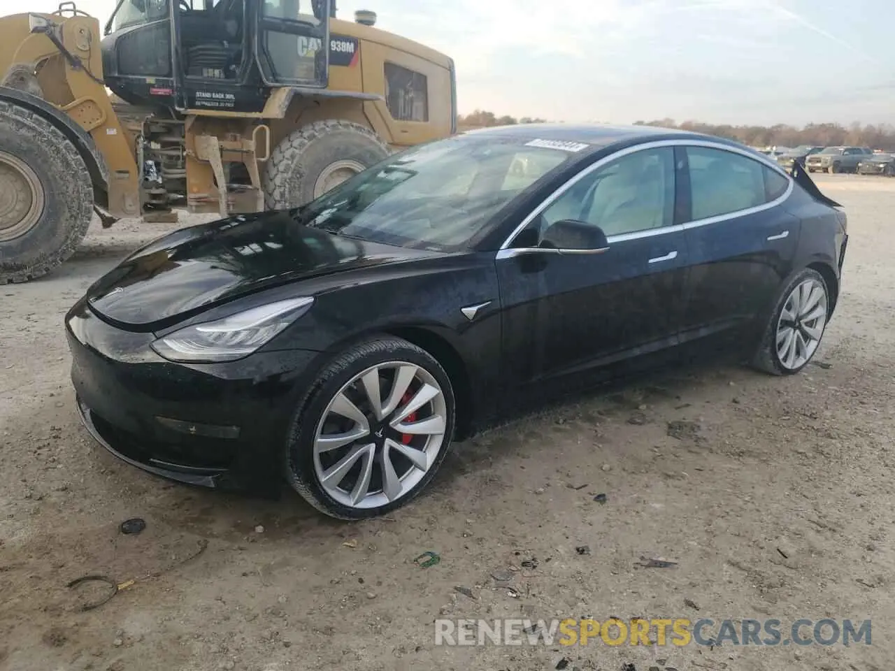 1 Фотография поврежденного автомобиля 5YJ3E1EB5KF393271 TESLA MODEL 3 2019