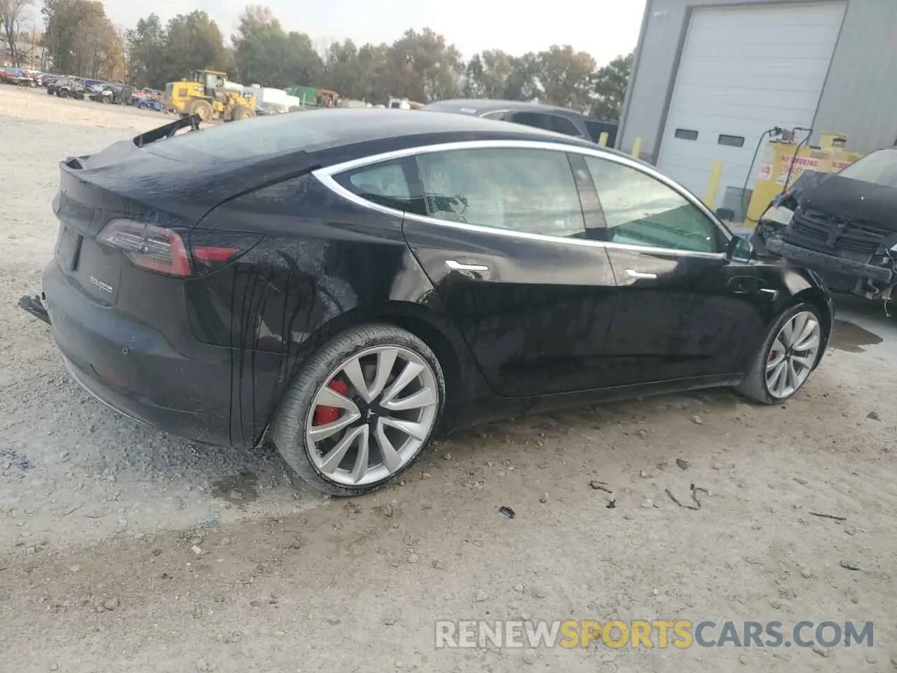 3 Фотография поврежденного автомобиля 5YJ3E1EB5KF393271 TESLA MODEL 3 2019