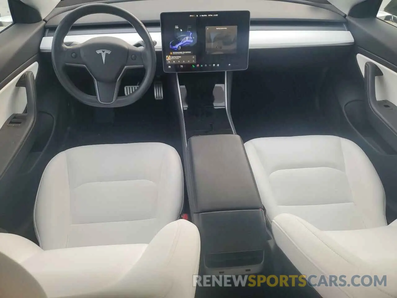 8 Фотография поврежденного автомобиля 5YJ3E1EB5KF393271 TESLA MODEL 3 2019