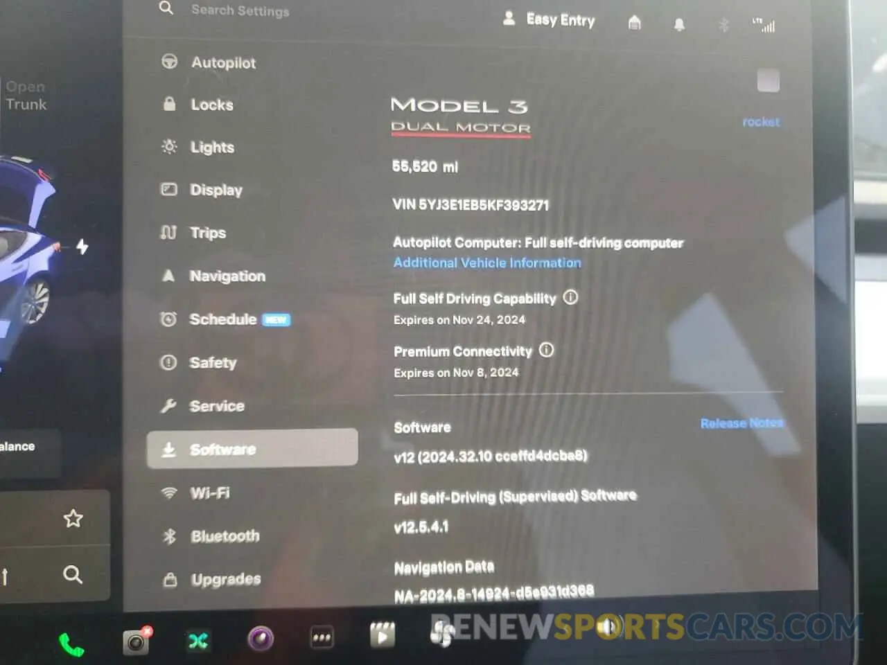 9 Фотография поврежденного автомобиля 5YJ3E1EB5KF393271 TESLA MODEL 3 2019