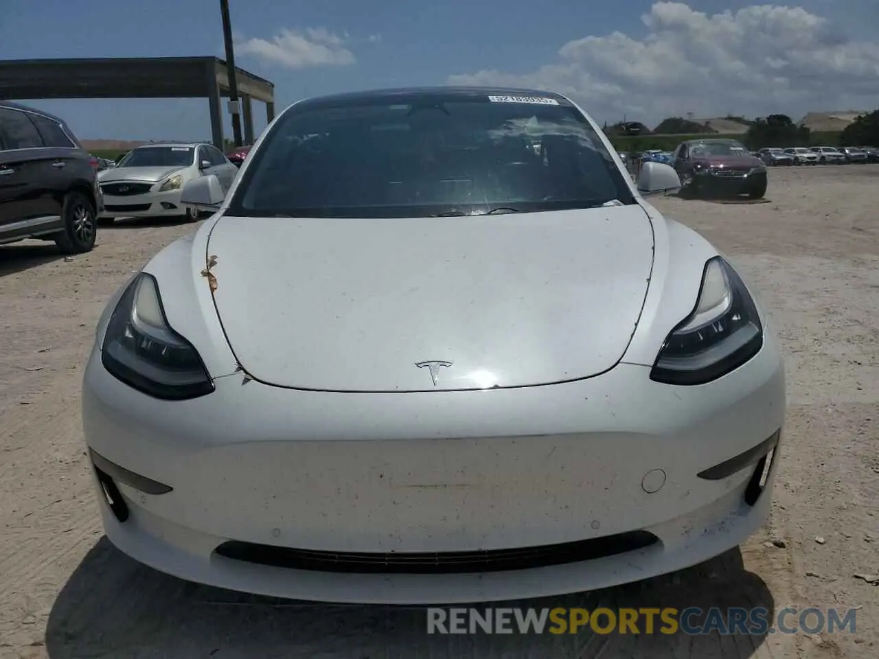 5 Фотография поврежденного автомобиля 5YJ3E1EB5KF418329 TESLA MODEL 3 2019