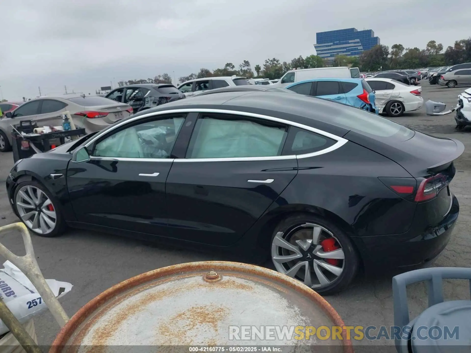 14 Фотография поврежденного автомобиля 5YJ3E1EB5KF434613 TESLA MODEL 3 2019