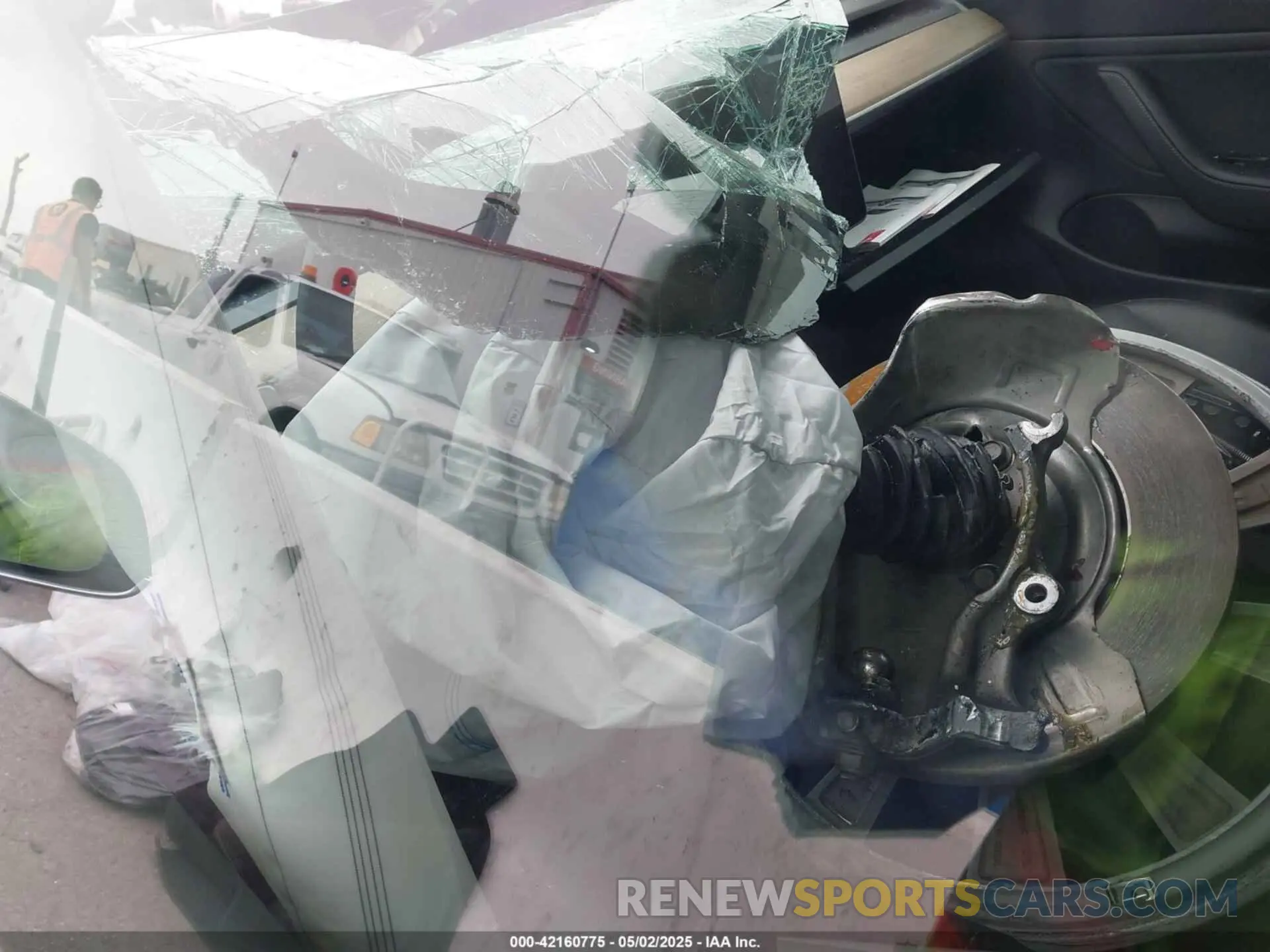 7 Фотография поврежденного автомобиля 5YJ3E1EB5KF434613 TESLA MODEL 3 2019