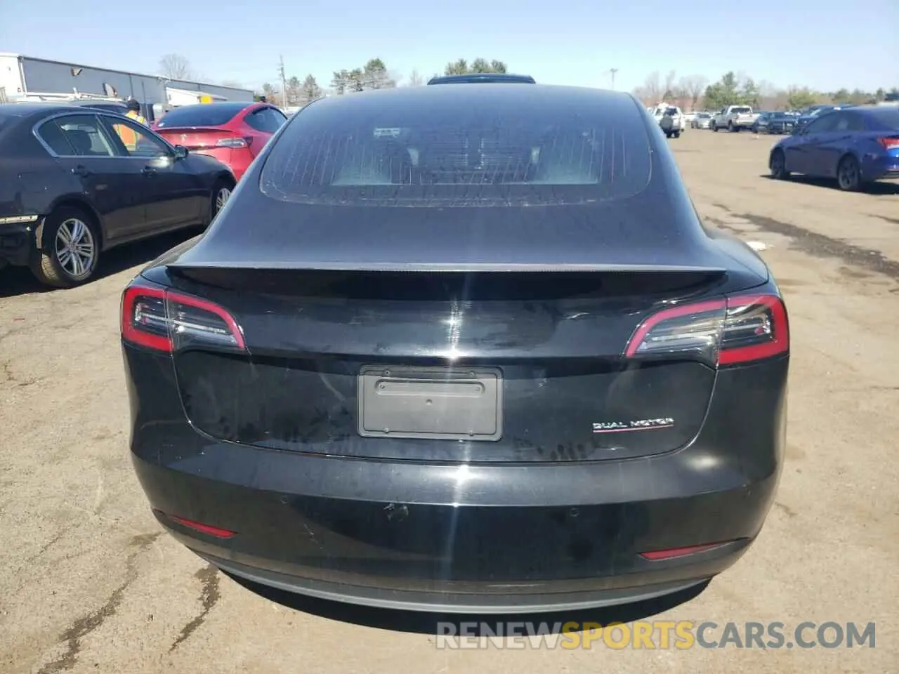 6 Photograph of a damaged car 5YJ3E1EB5KF440749 TESLA MODEL 3 2019