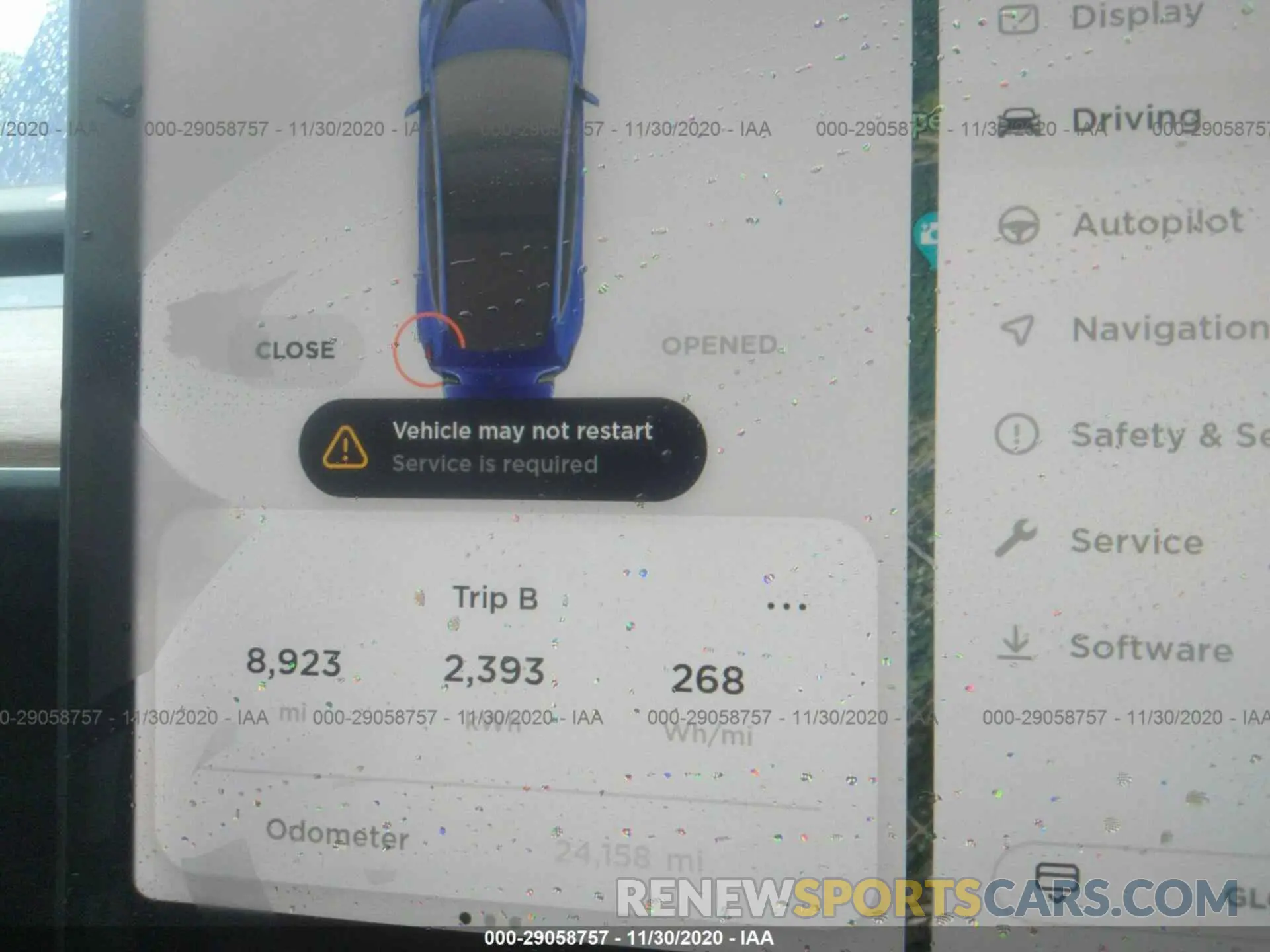 7 Photograph of a damaged car 5YJ3E1EB5KF452836 TESLA MODEL 3 2019