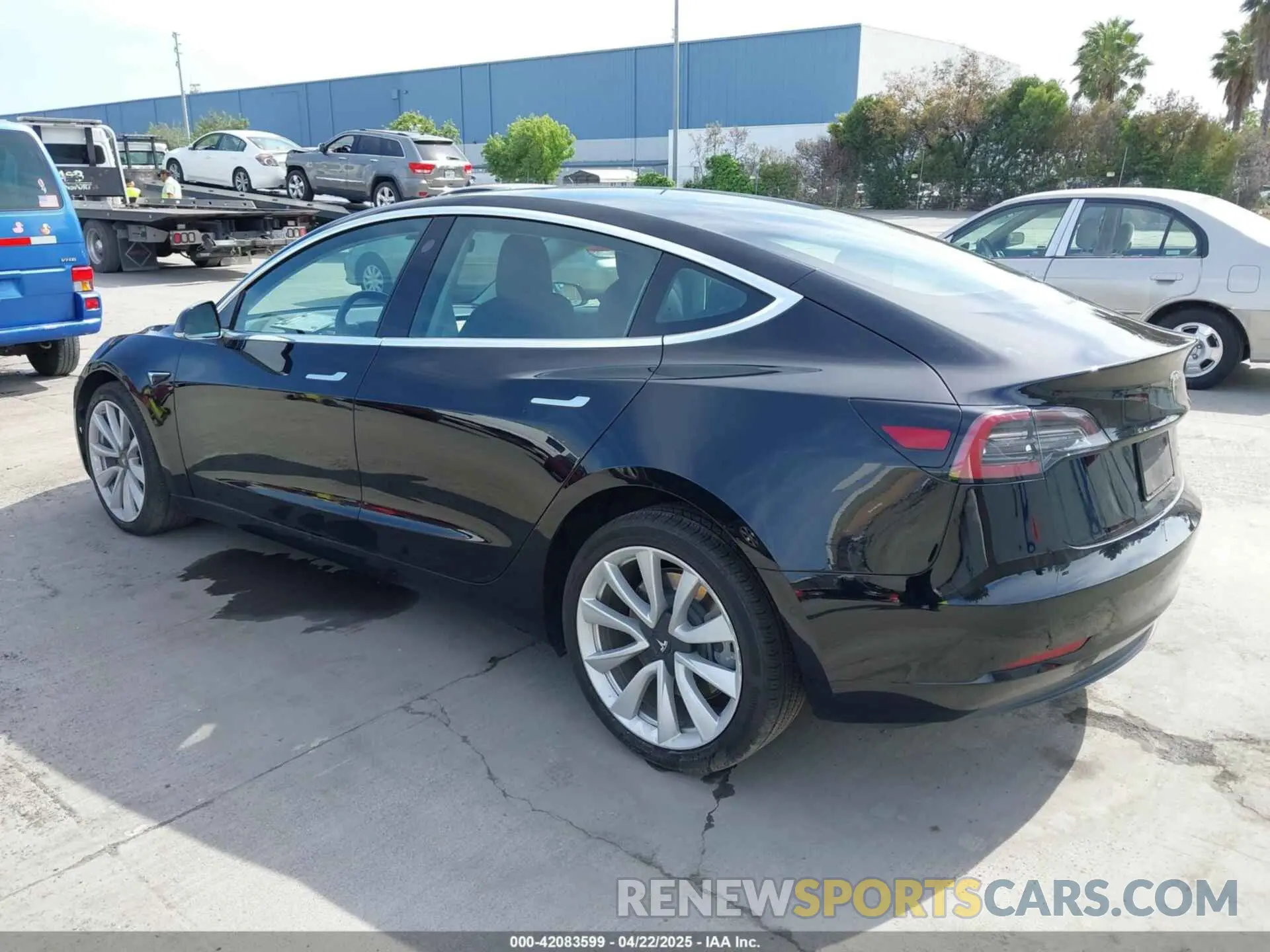 3 Фотография поврежденного автомобиля 5YJ3E1EB5KF453422 TESLA MODEL 3 2019