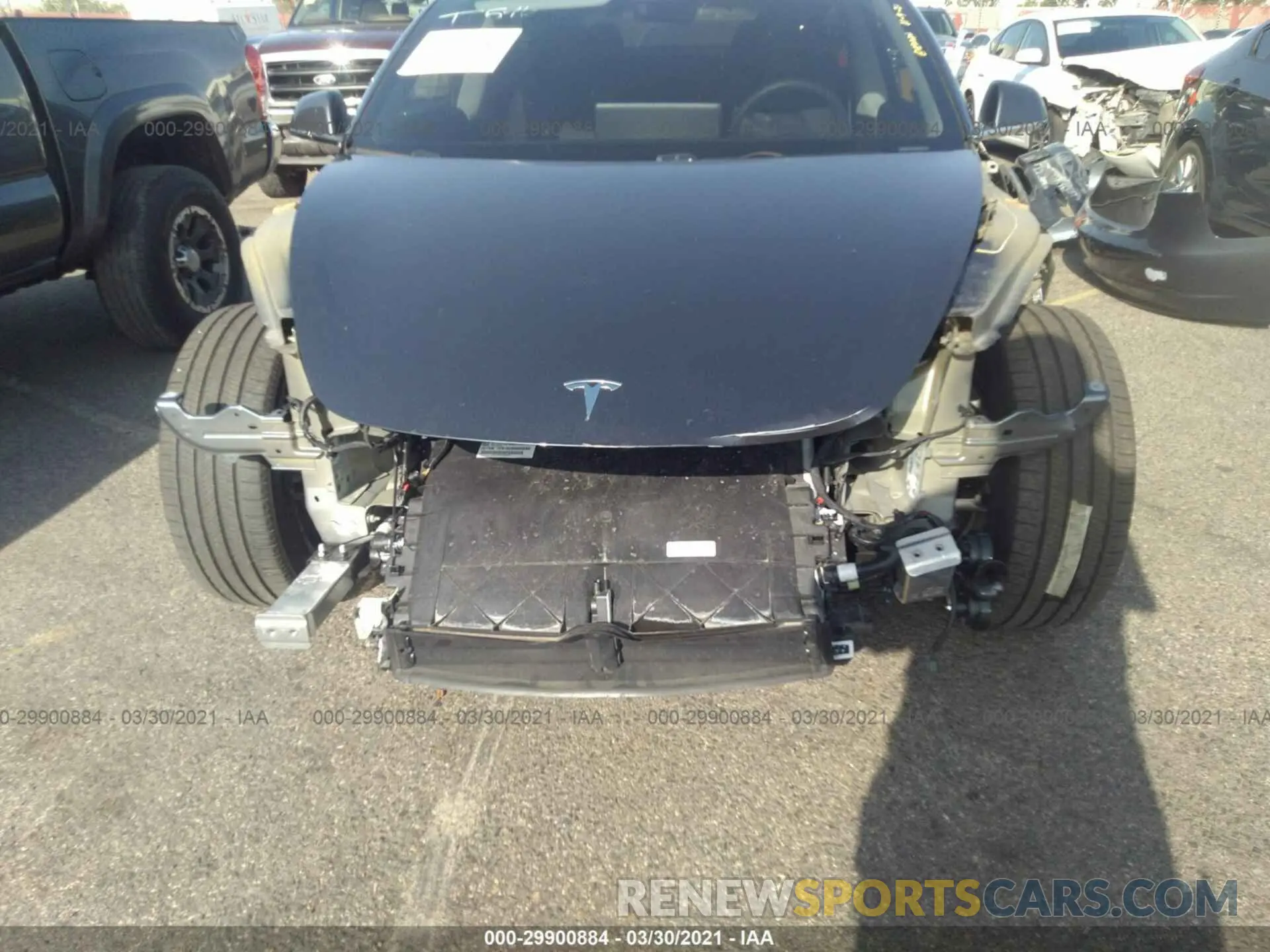 6 Photograph of a damaged car 5YJ3E1EB5KF492947 TESLA MODEL 3 2019