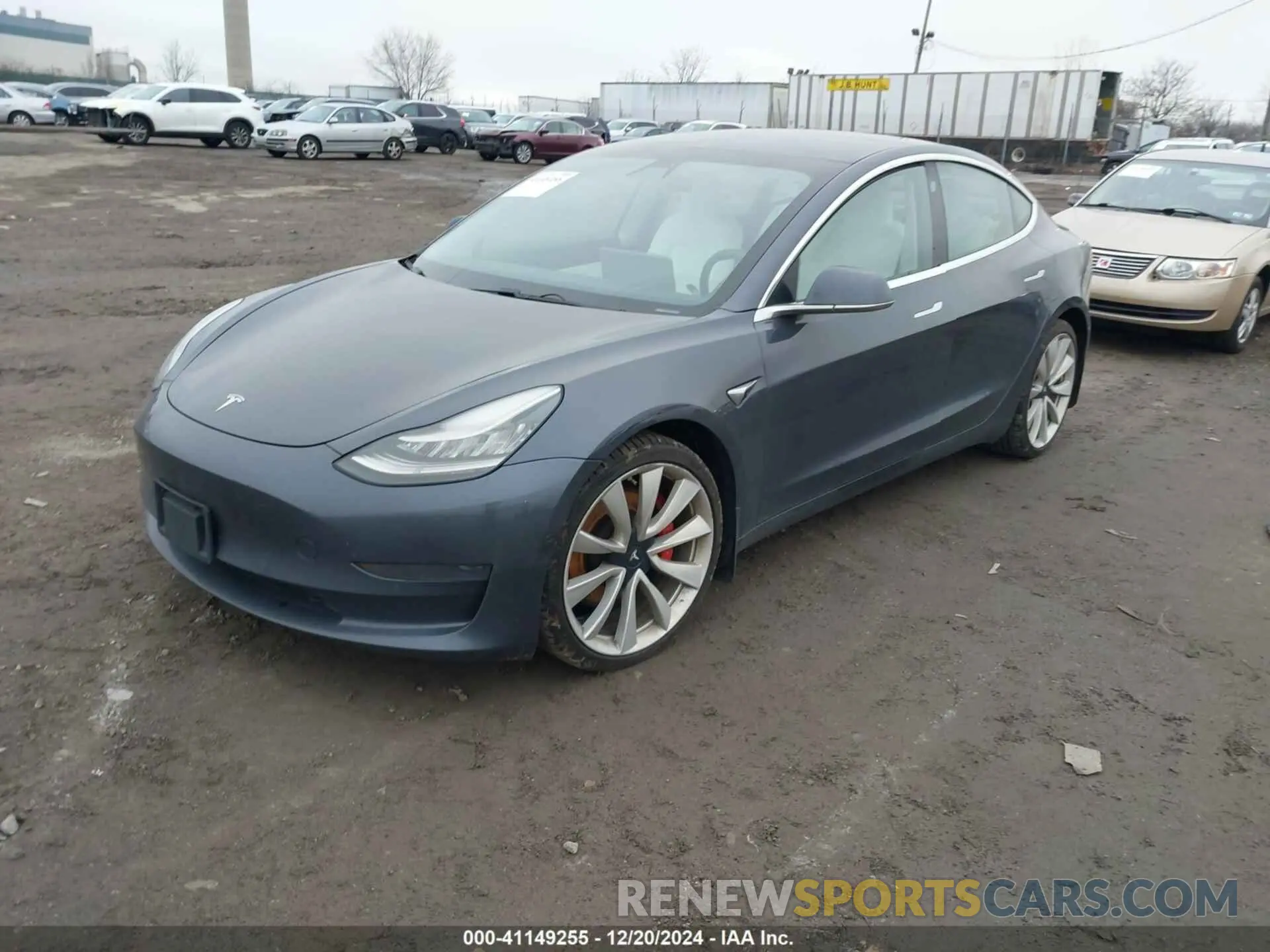 2 Фотография поврежденного автомобиля 5YJ3E1EB5KF533660 TESLA MODEL 3 2019