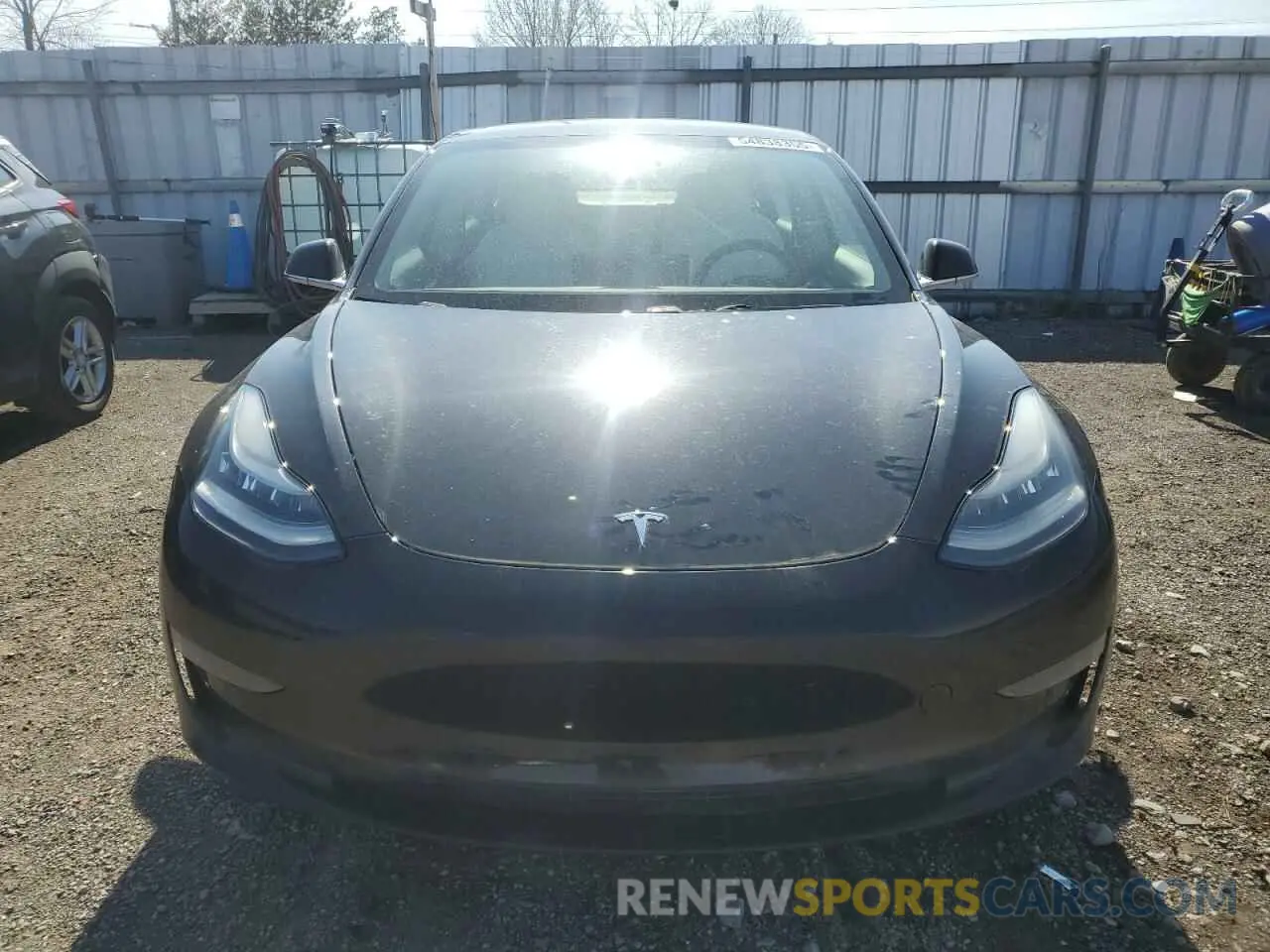 5 Фотография поврежденного автомобиля 5YJ3E1EB6KF421305 TESLA MODEL 3 2019