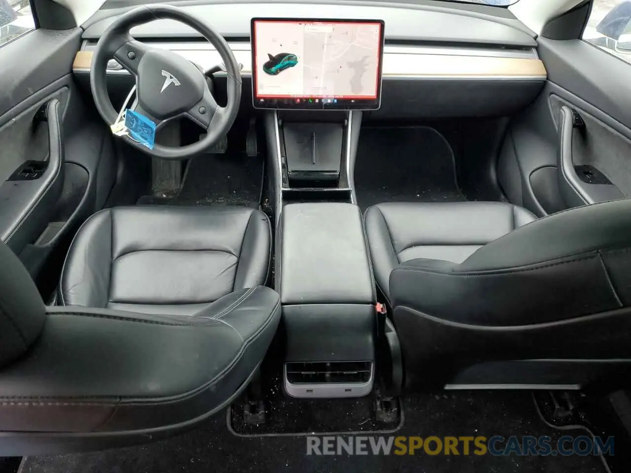 8 Фотография поврежденного автомобиля 5YJ3E1EB6KF452747 TESLA MODEL 3 2019