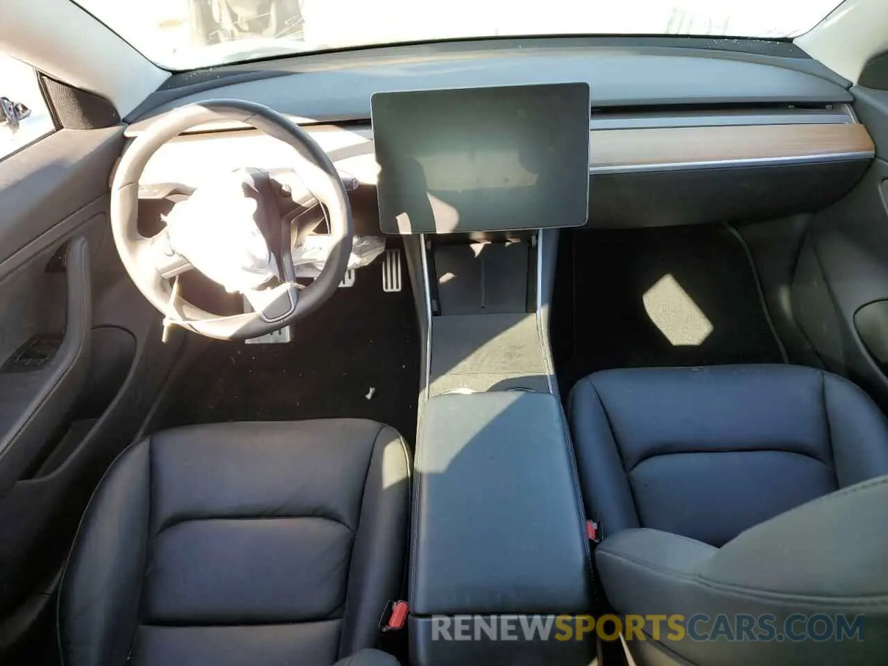 8 Photograph of a damaged car 5YJ3E1EB6KF453512 TESLA MODEL 3 2019