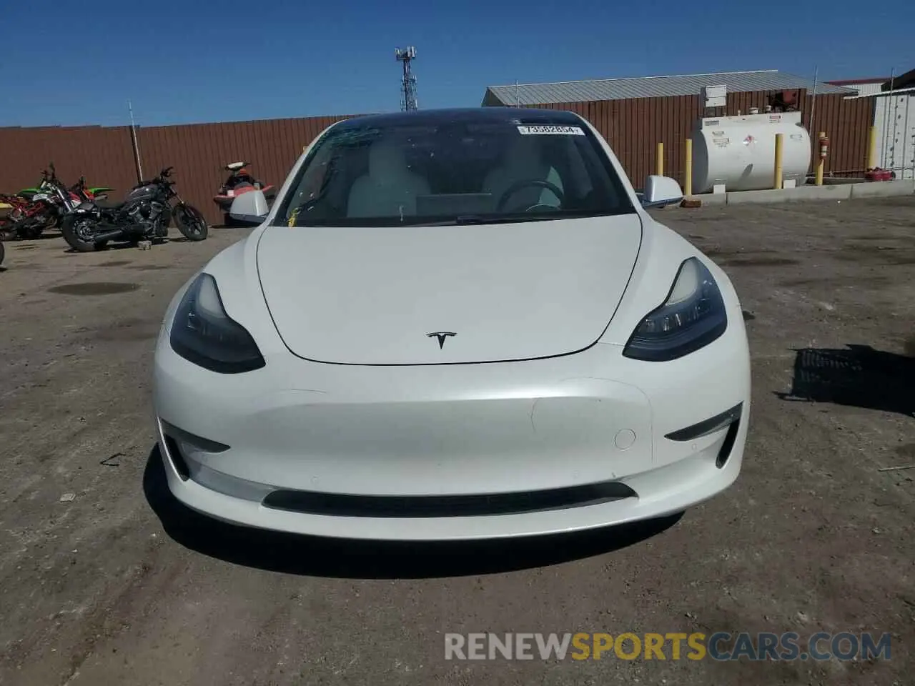 5 Photograph of a damaged car 5YJ3E1EB6KF454997 TESLA MODEL 3 2019