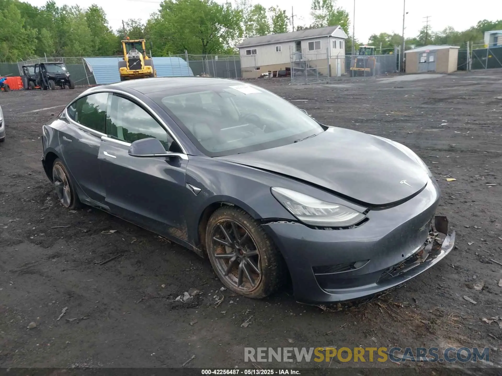 1 Photograph of a damaged car 5YJ3E1EB6KF510193 TESLA MODEL 3 2019
