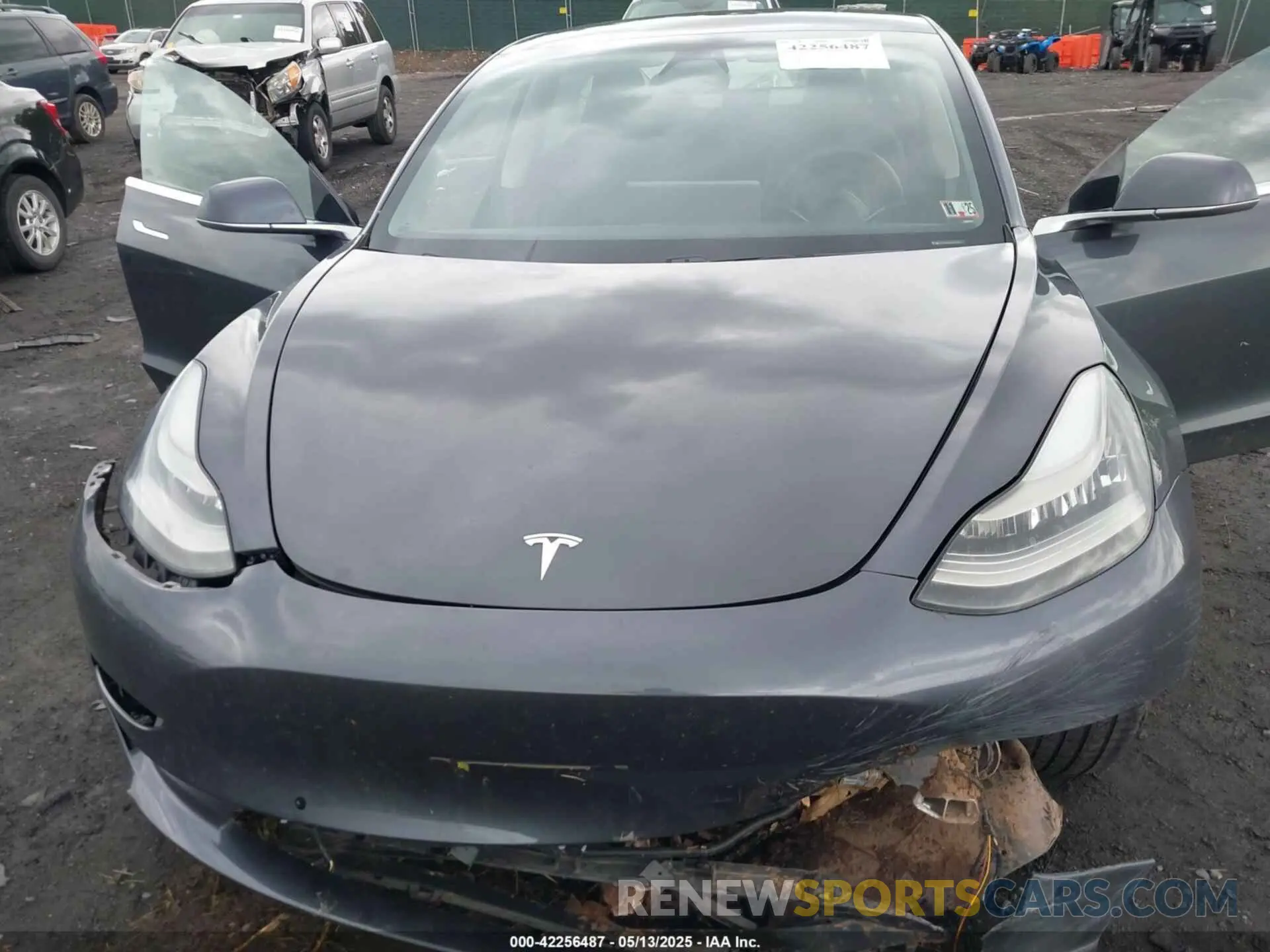 6 Photograph of a damaged car 5YJ3E1EB6KF510193 TESLA MODEL 3 2019