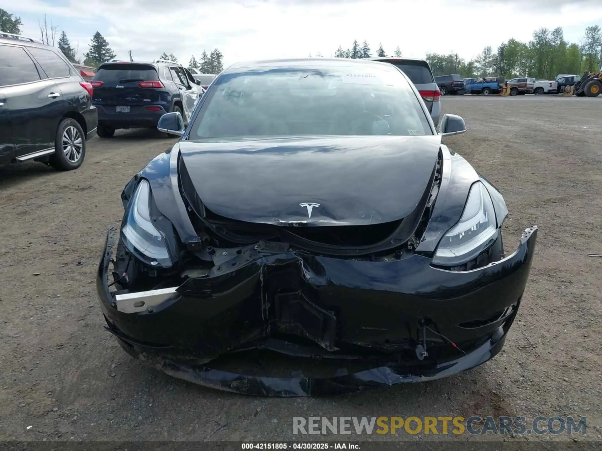6 Фотография поврежденного автомобиля 5YJ3E1EB7KF191872 TESLA MODEL 3 2019