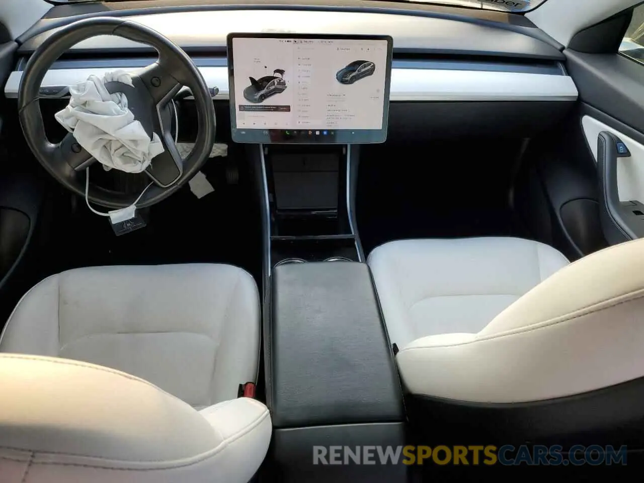 8 Фотография поврежденного автомобиля 5YJ3E1EB7KF192259 TESLA MODEL 3 2019