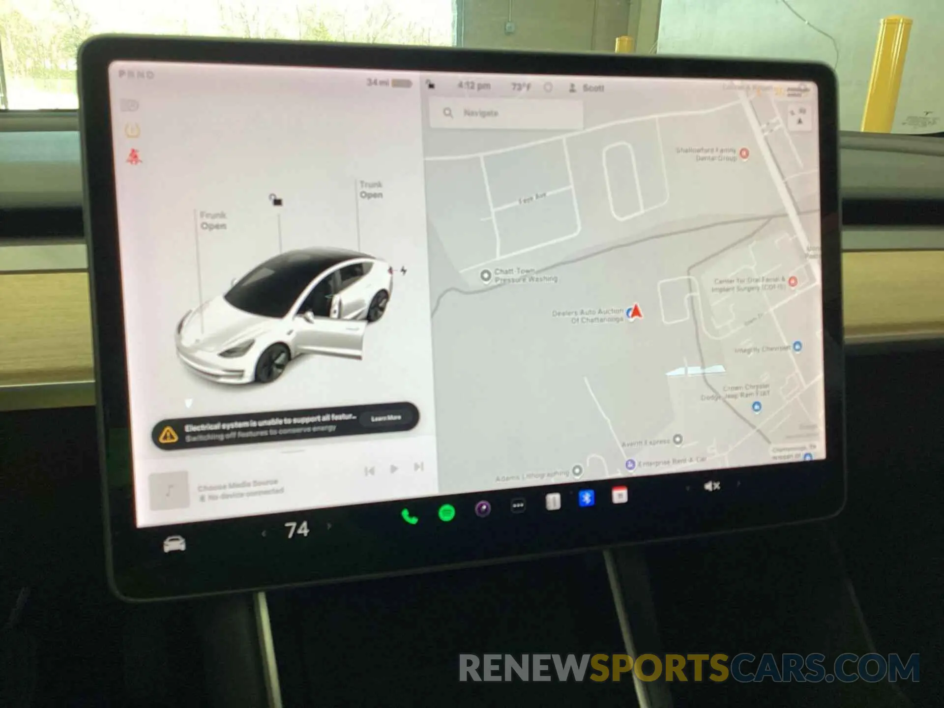 14 Photograph of a damaged car 5YJ3E1EB7KF199048 TESLA MODEL 3 2019