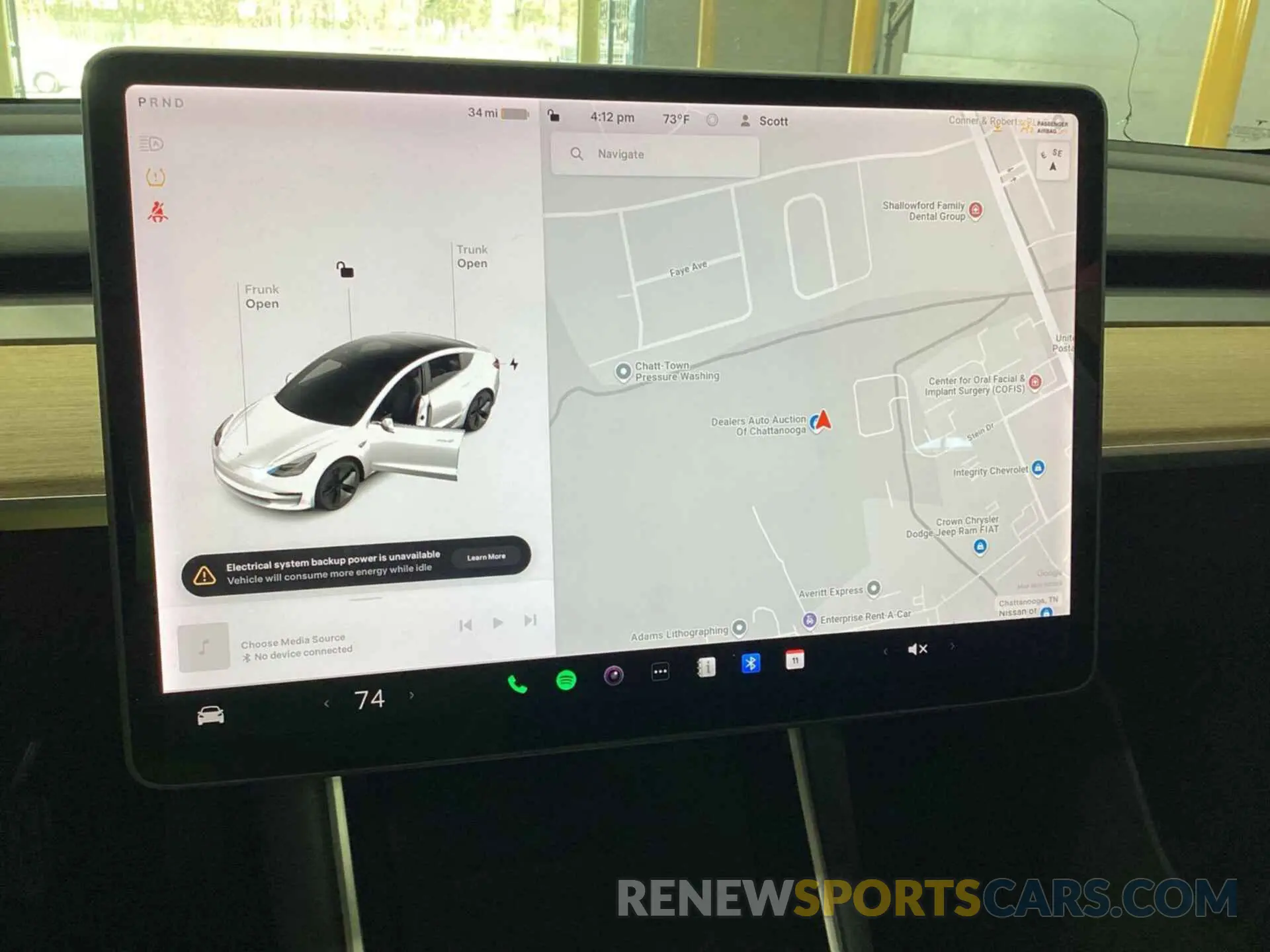 18 Photograph of a damaged car 5YJ3E1EB7KF199048 TESLA MODEL 3 2019