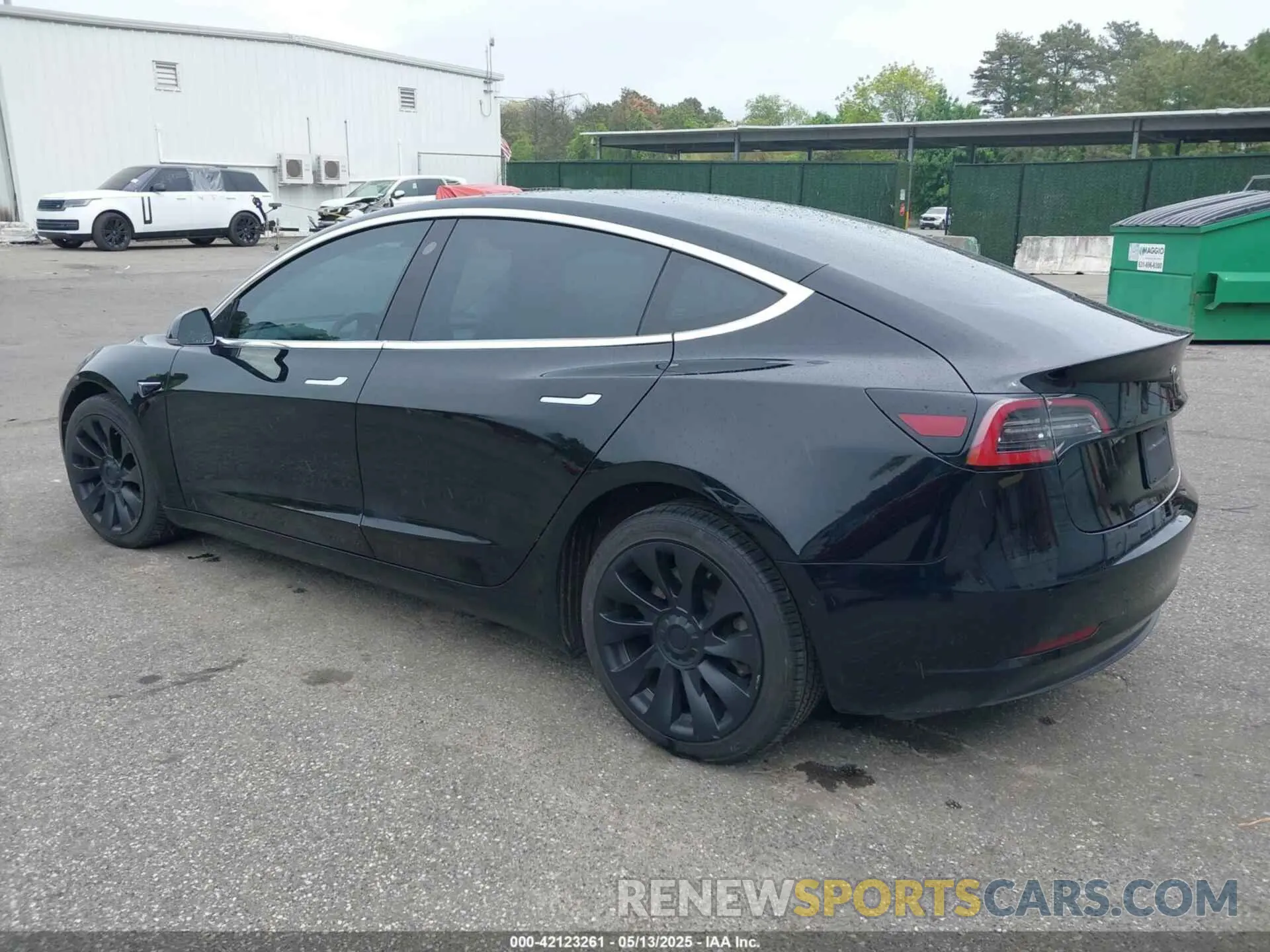 3 Photograph of a damaged car 5YJ3E1EB7KF199129 TESLA MODEL 3 2019