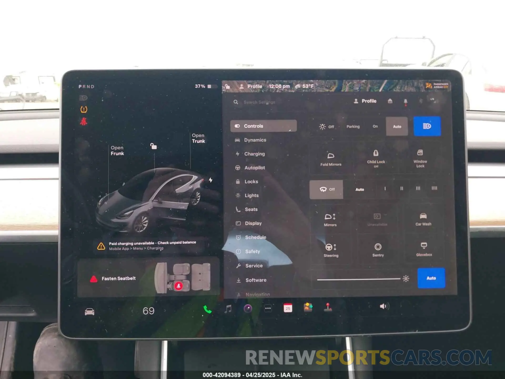 18 Фотография поврежденного автомобиля 5YJ3E1EB7KF205883 TESLA MODEL 3 2019