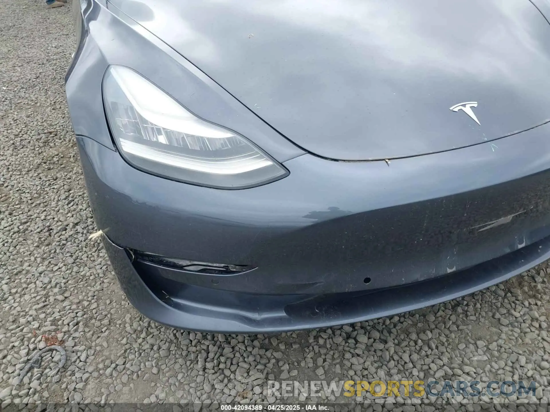 6 Фотография поврежденного автомобиля 5YJ3E1EB7KF205883 TESLA MODEL 3 2019