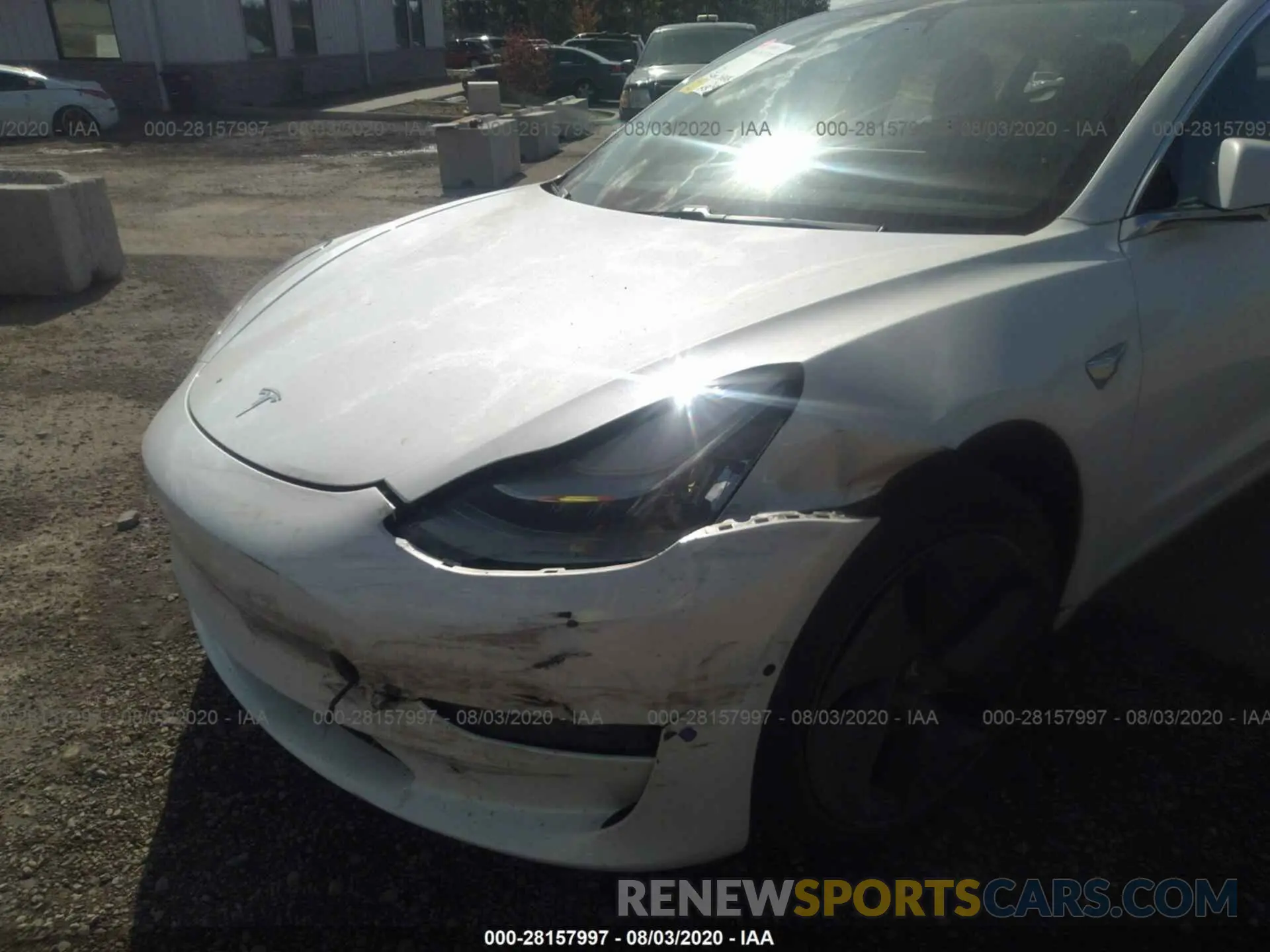 6 Photograph of a damaged car 5YJ3E1EB7KF361602 TESLA MODEL 3 2019