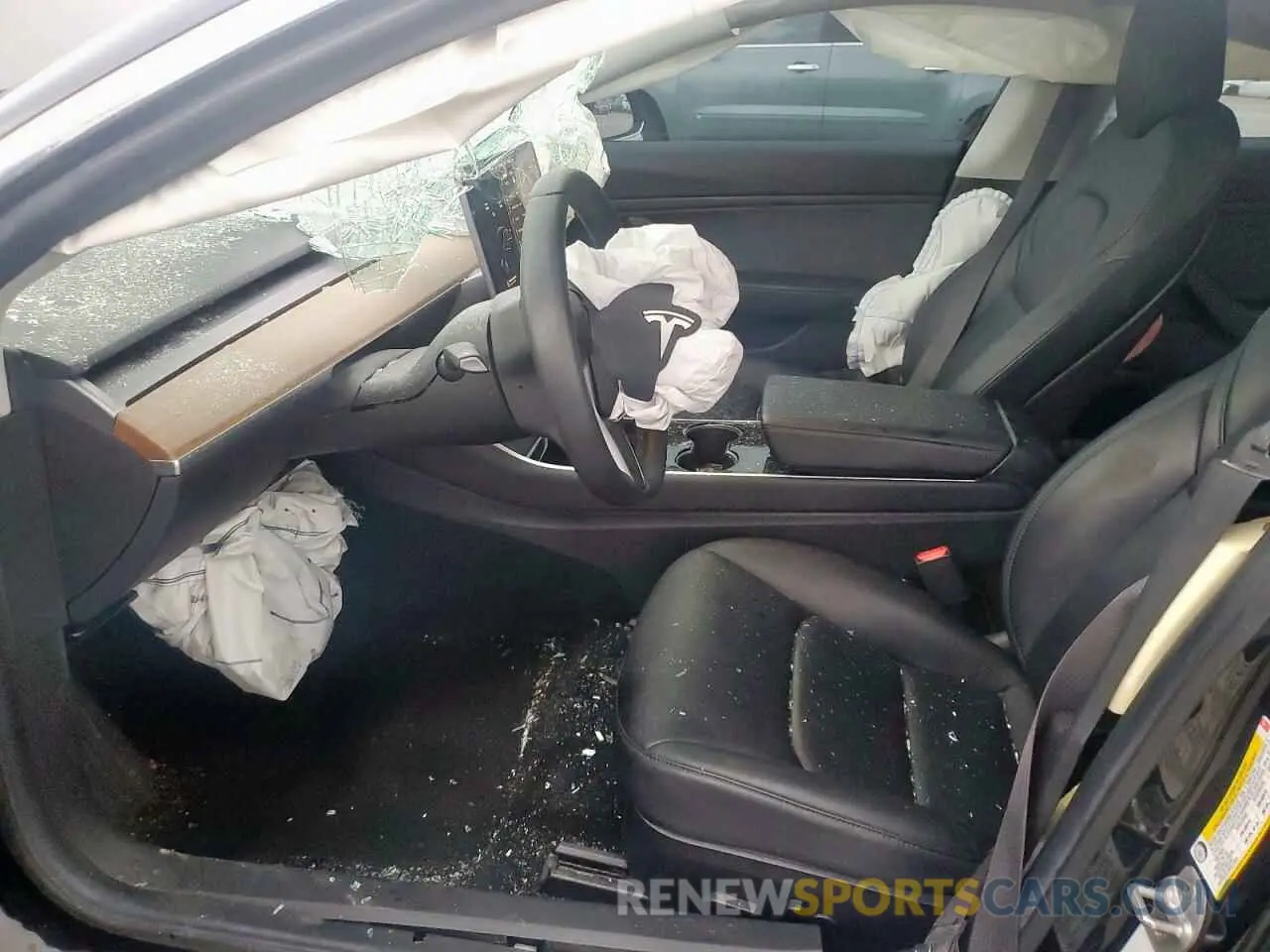 7 Photograph of a damaged car 5YJ3E1EB7KF388928 TESLA MODEL 3 2019