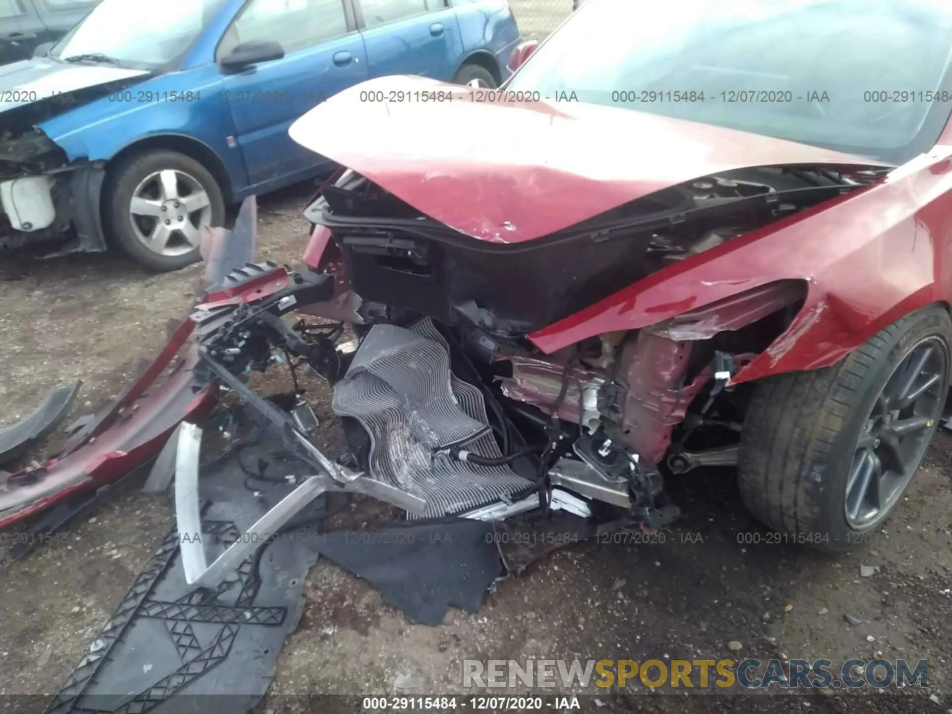 6 Photograph of a damaged car 5YJ3E1EB7KF418252 TESLA MODEL 3 2019