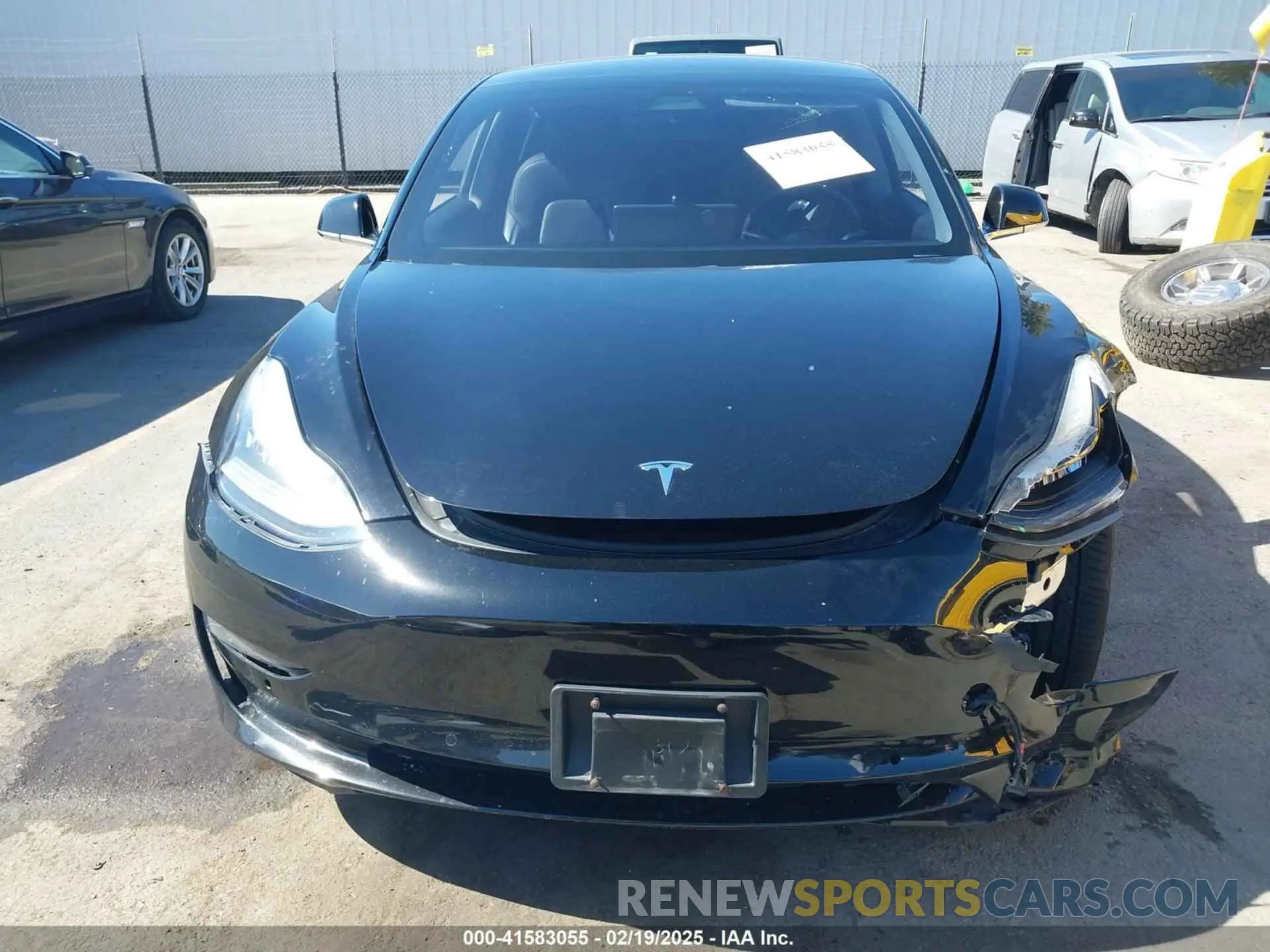 11 Photograph of a damaged car 5YJ3E1EB7KF433608 TESLA MODEL 3 2019
