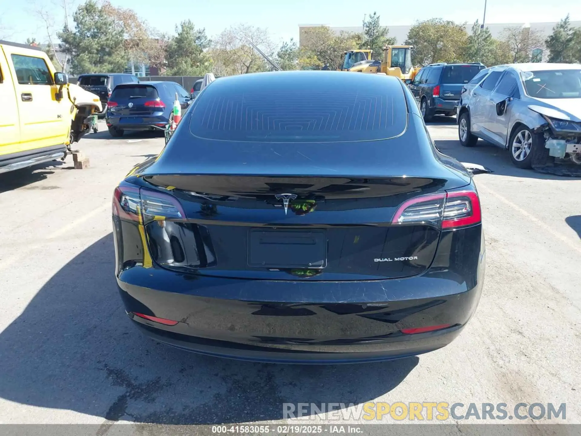 15 Photograph of a damaged car 5YJ3E1EB7KF433608 TESLA MODEL 3 2019